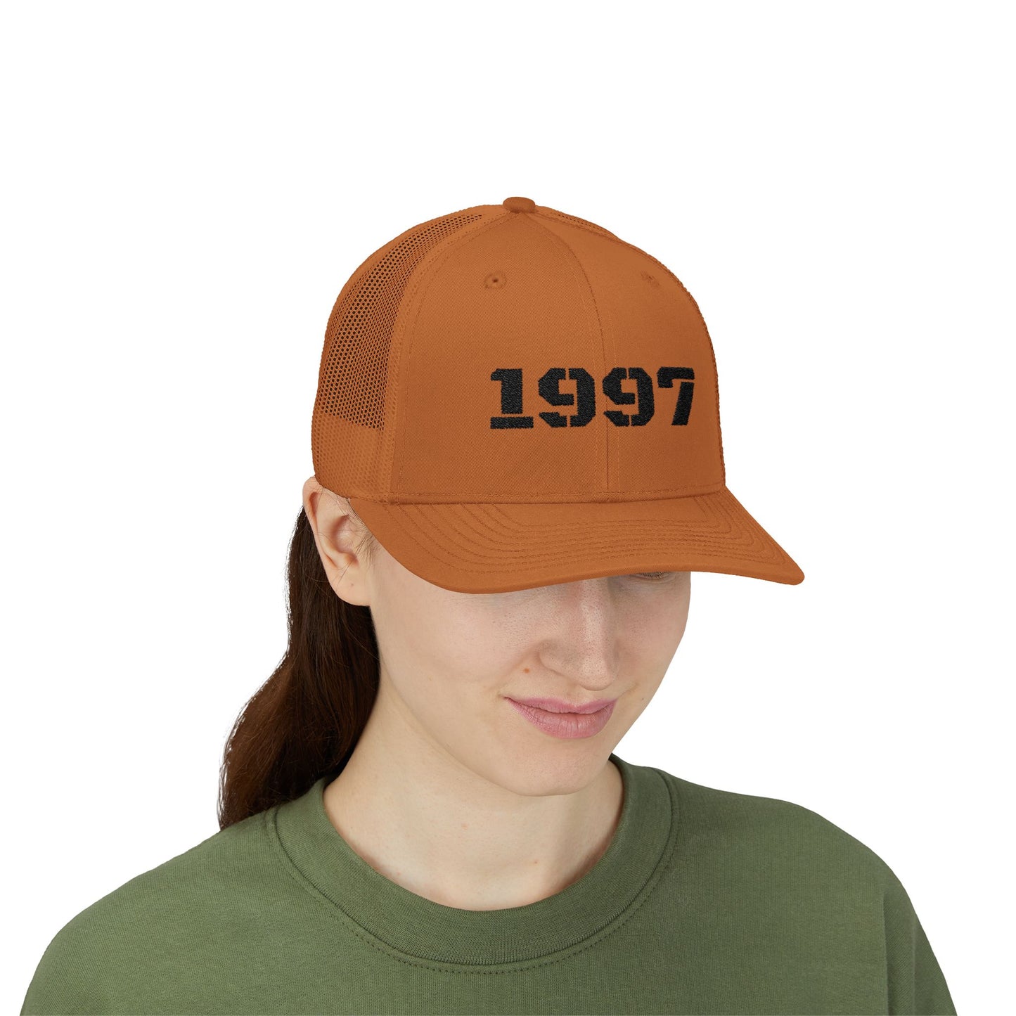 1997 Snapback Trucker Cap, Vintage Style Hat, Year Birth Cap, Trendy Dad Hat, Cool Casual Cap, Gift for 90s Kids