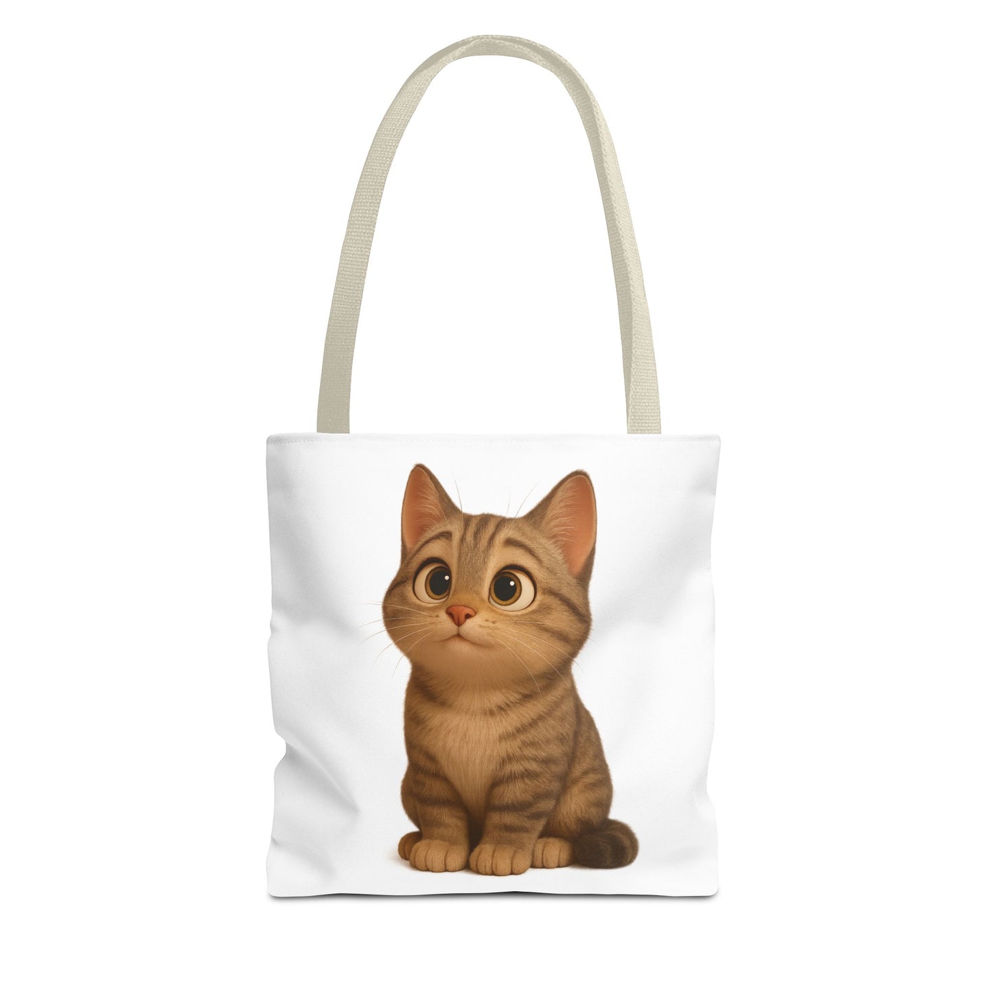 Cute Cat Tote Bag - Perfect for Animal Lovers, Eco-Friendly Carryall, Beach Bag, Shopping Tote, Gift for Cat Owners