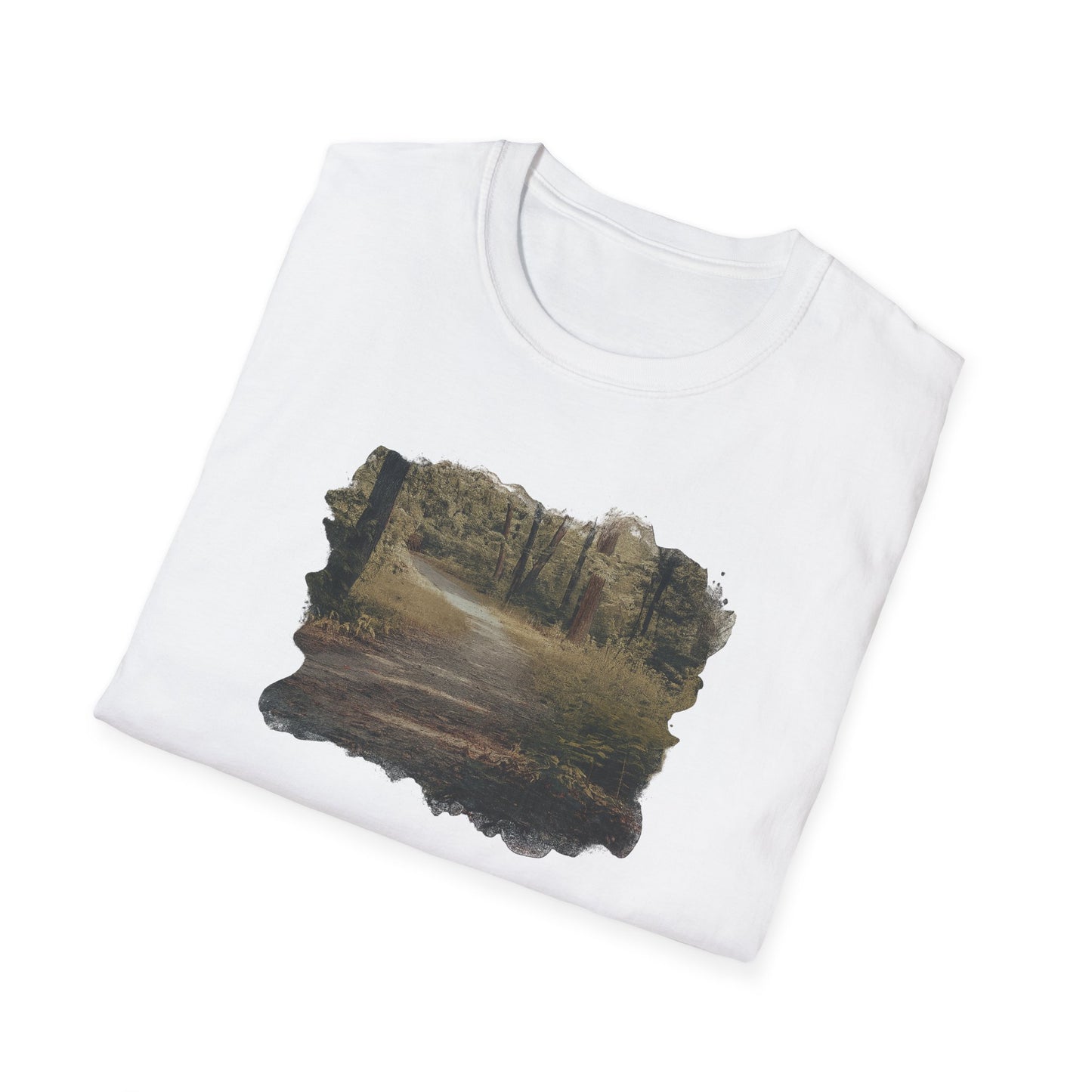 Nature-Inspired Unisex Softstyle T-Shirt | Casual Wear, Outdoor Activities, Gift for Nature Lovers, Relaxed Fit T-Shirt, Eco-Friendly Style