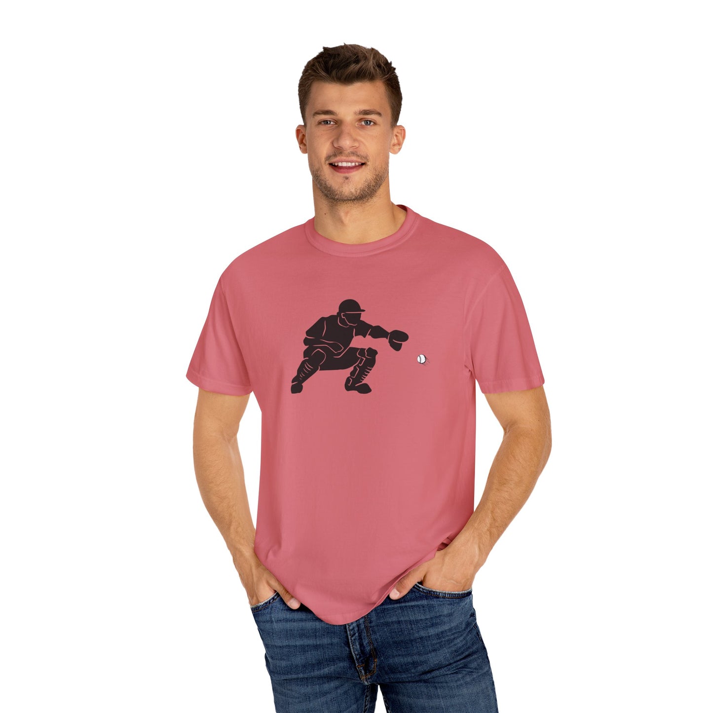Stylish Unisex Baseball Catcher T-Shirt with Catcher Design, Sports Tee, Baseball Fan Gift, Athletic Apparel, Gift for Him/Her