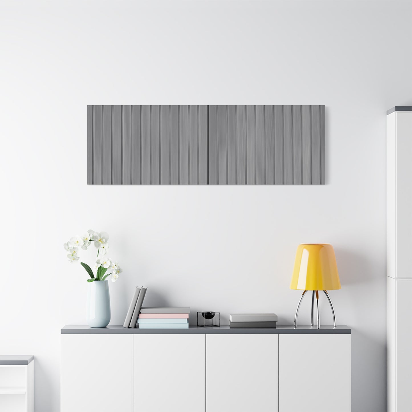 Modern Striped Canvas Art - 1.25" Stretched Wall Decor