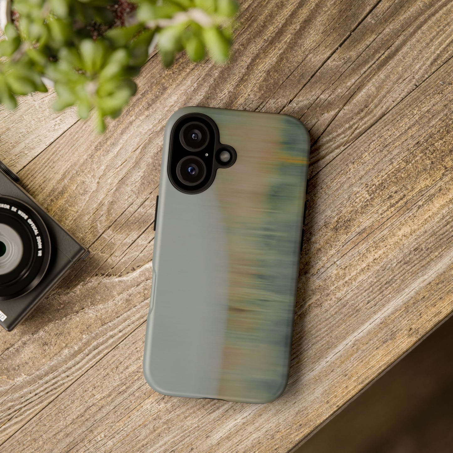 Tough Cases: Modern Abstract iPhone Case for Nature Lovers