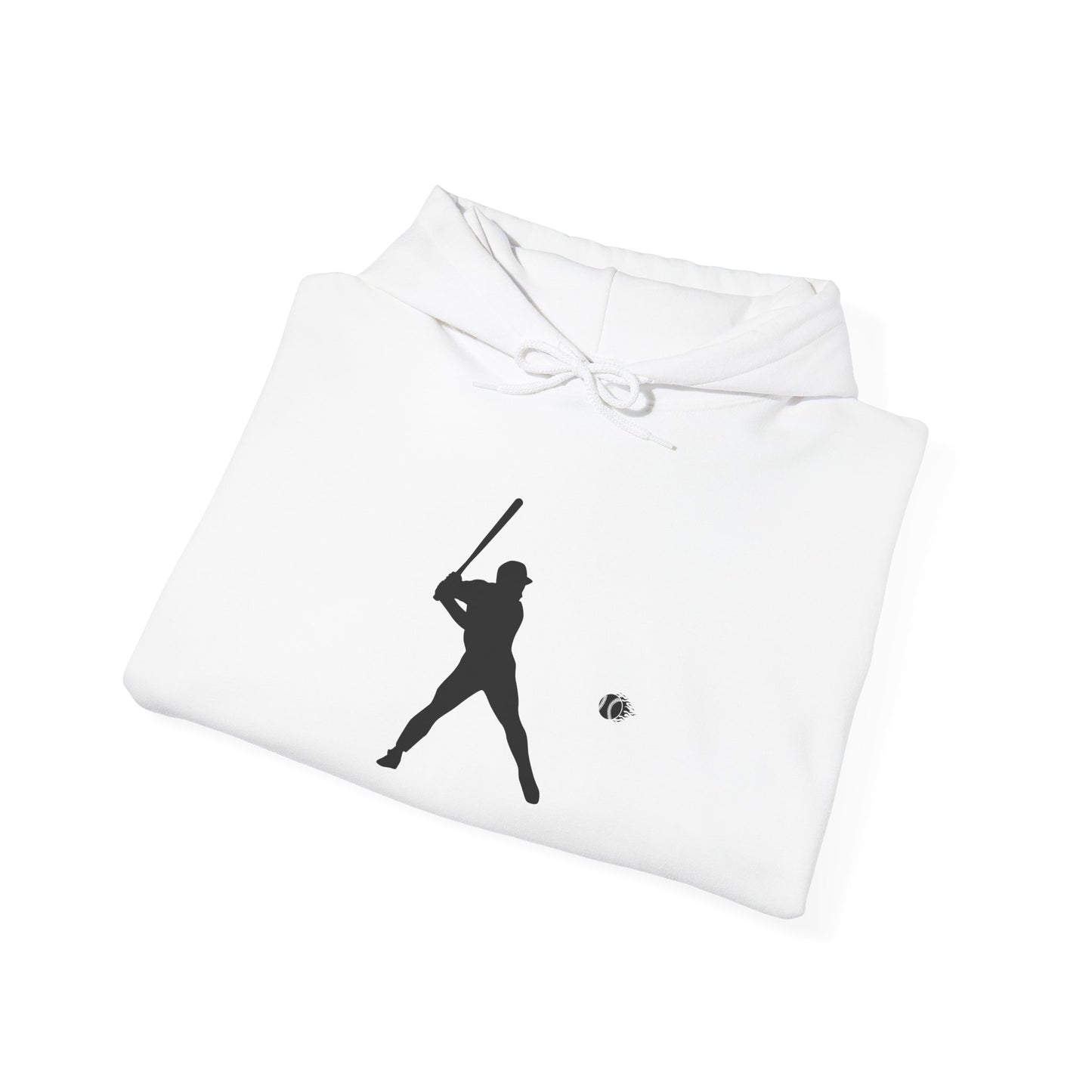Baseball Themed Unisex Hoodie, Streetwear, Sports Fan Sweatshirt, Gift for Athletes, Casual Wear, Fall Fashion