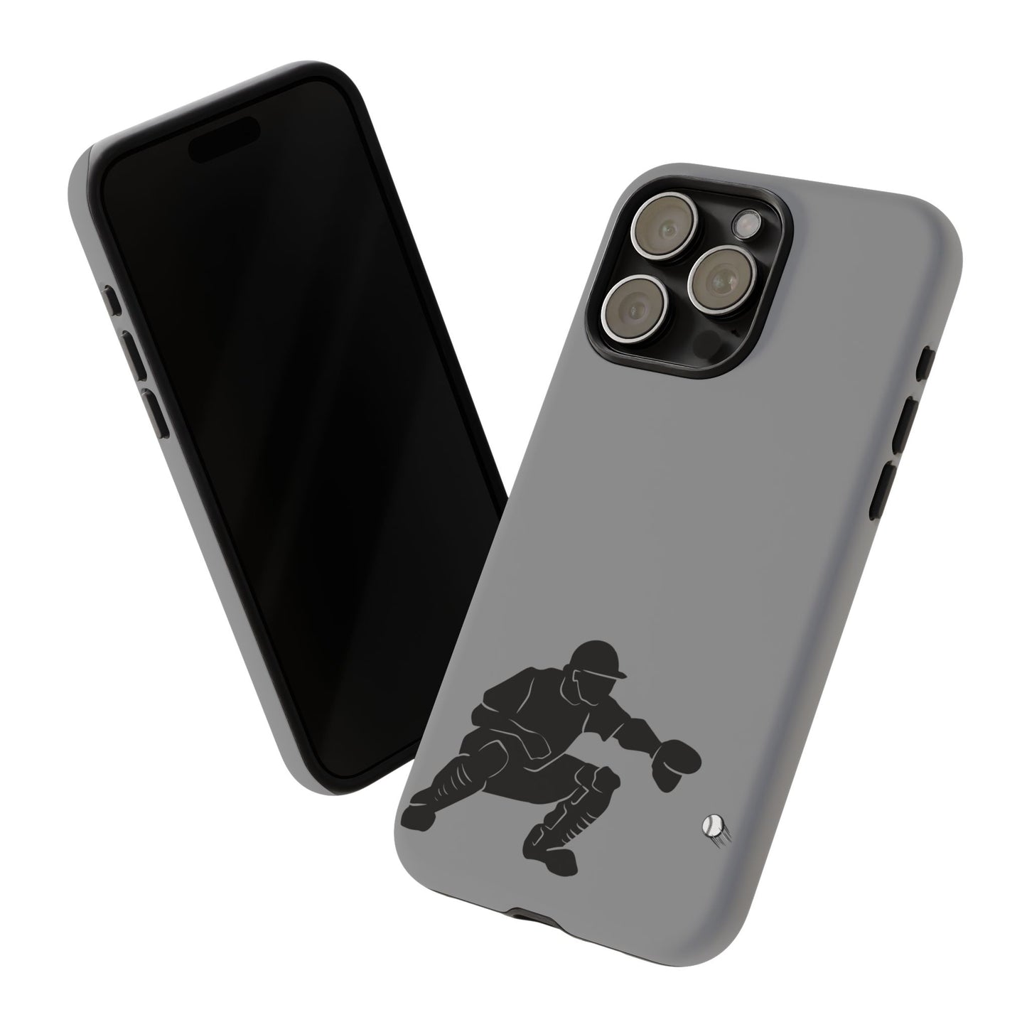 Baseball Catcher Phone Case - Tough Cases, Sports Phone Cover, Great for Athletes, Perfect Gift for Baseball Lovers, Unique Cell Phone Design