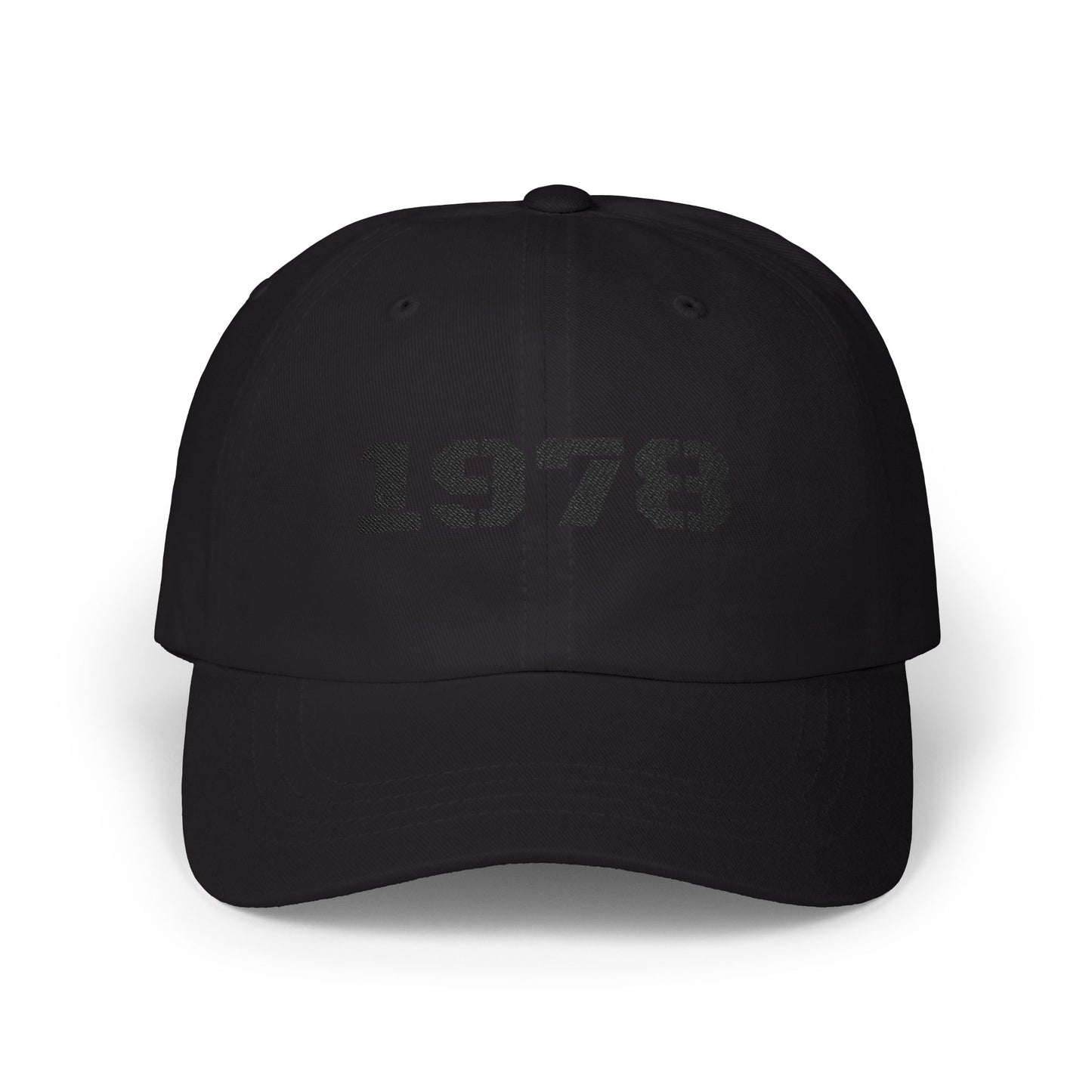 Vintage 1978 Dad Cap, Classic Cap for Fathers, Gift for Dad, Father's Day, Casual Style, Adjustable Hat