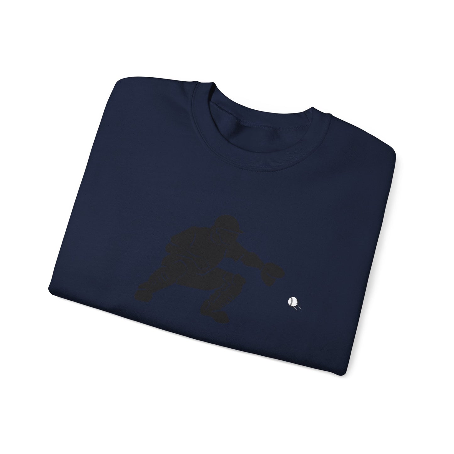 Baseball Catcher Crewneck Sweatshirt | Unisex Sports Apparel | Perfect for Game Days, Gifts, and Casual Wear | Baseball Lover's Gift
