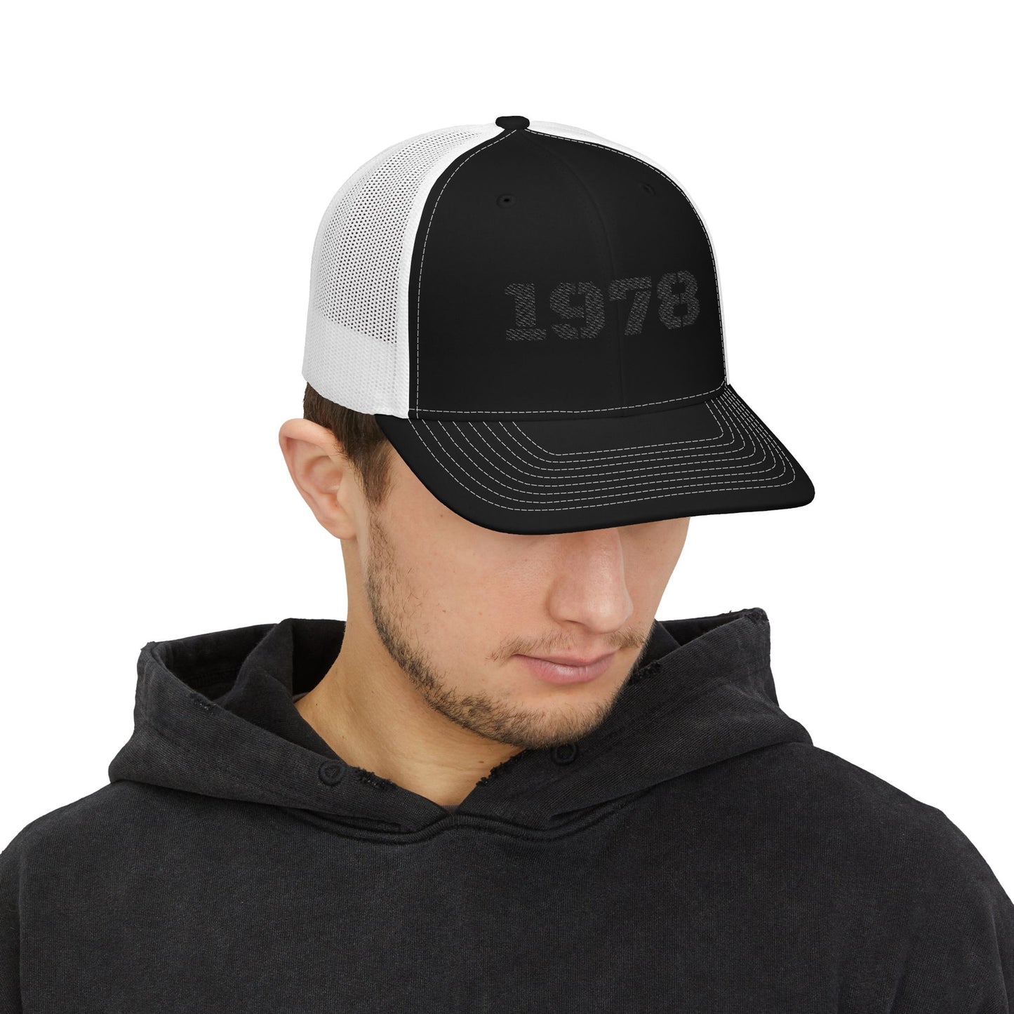 Custom Embroidered Snapback Trucker Cap | Birthday Gift, Fashion Accessory, Casual Wear, Unisex Gift, Vintage Style Hat