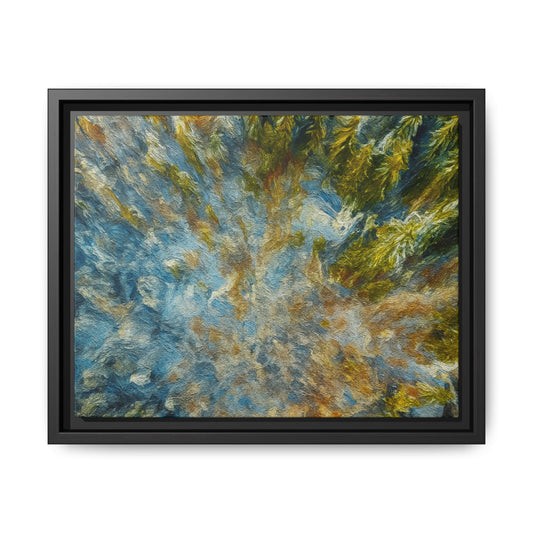Framed Abstract Art Print, Colorful Wall Decor for Living Room, Home Gallery, Unique Gift for Art Lovers, Modern Decoration