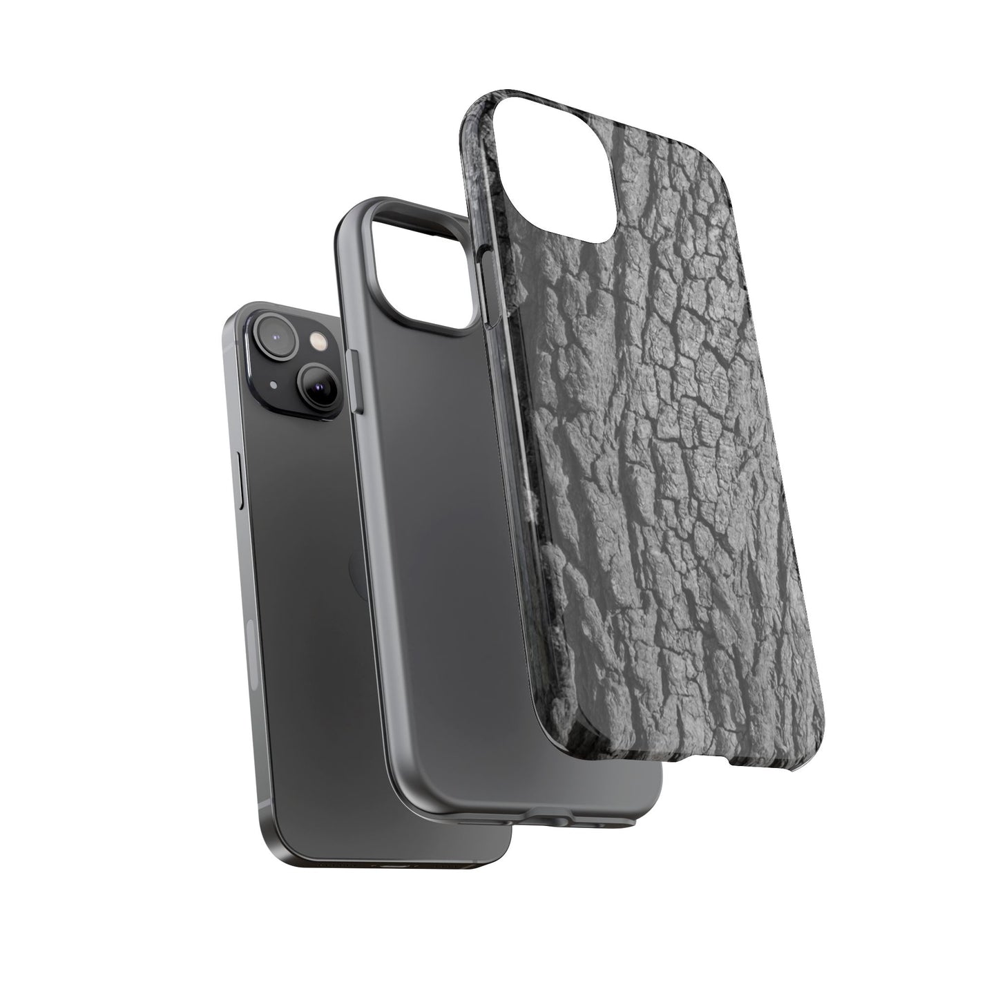 Rustic Bark Phone Case - Tough and Durable Protection