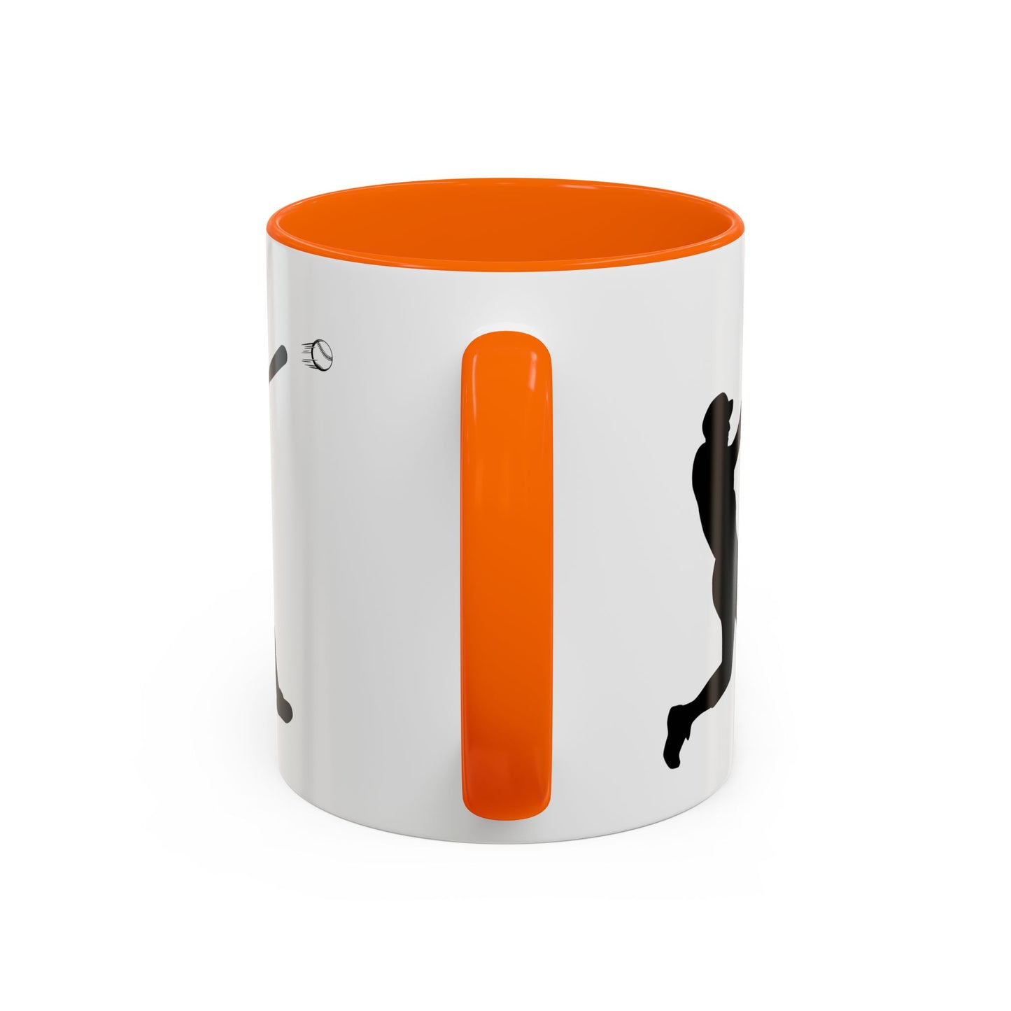 Baseball Player Accent Coffee Mug, Sports Gift, Baseball Lover Mug, Unique Coffee Cup, Personalized Sports Mug