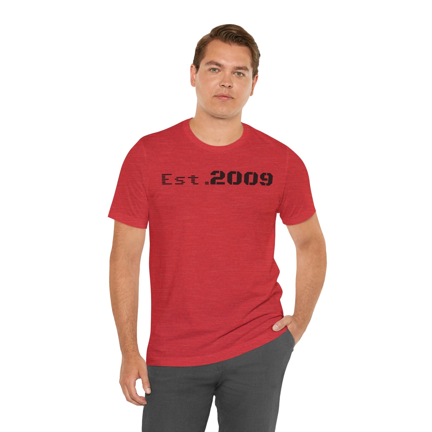 Established 2009 Unisex Tee - Casual Wear, Birthday Gift, Graduation Outfit, Anniversary Shirt, Personalized Fashion