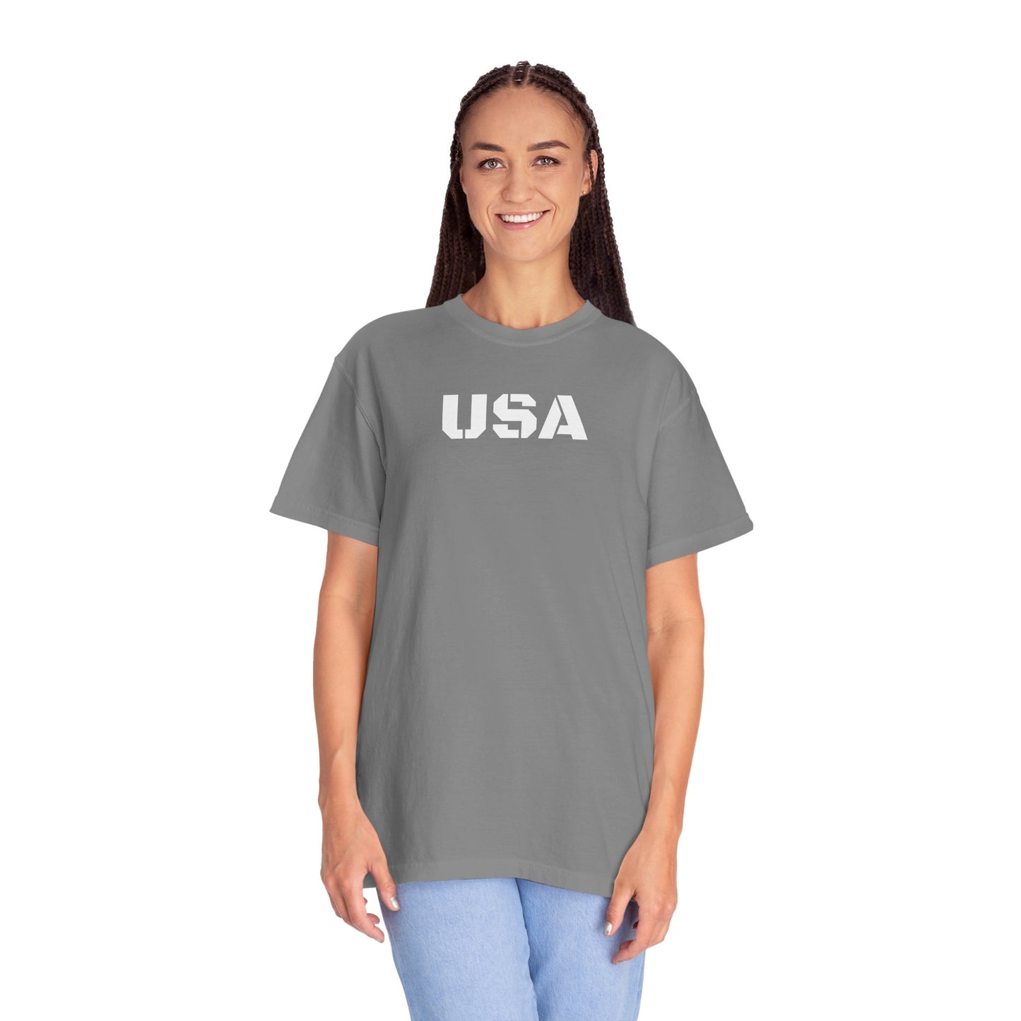 USA Vintage Unisex T-Shirt, Soft Cotton Tee, Casual Wear, Gifts for Her & Him, Summer Essentials, Independence Day Apparel