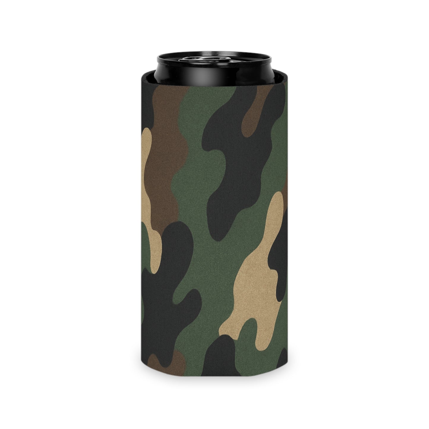Camouflage Can Cooler | Beverage Insulator, Outdoor Parties, Gifts for Him, Hunting Accessories, Camping Gear