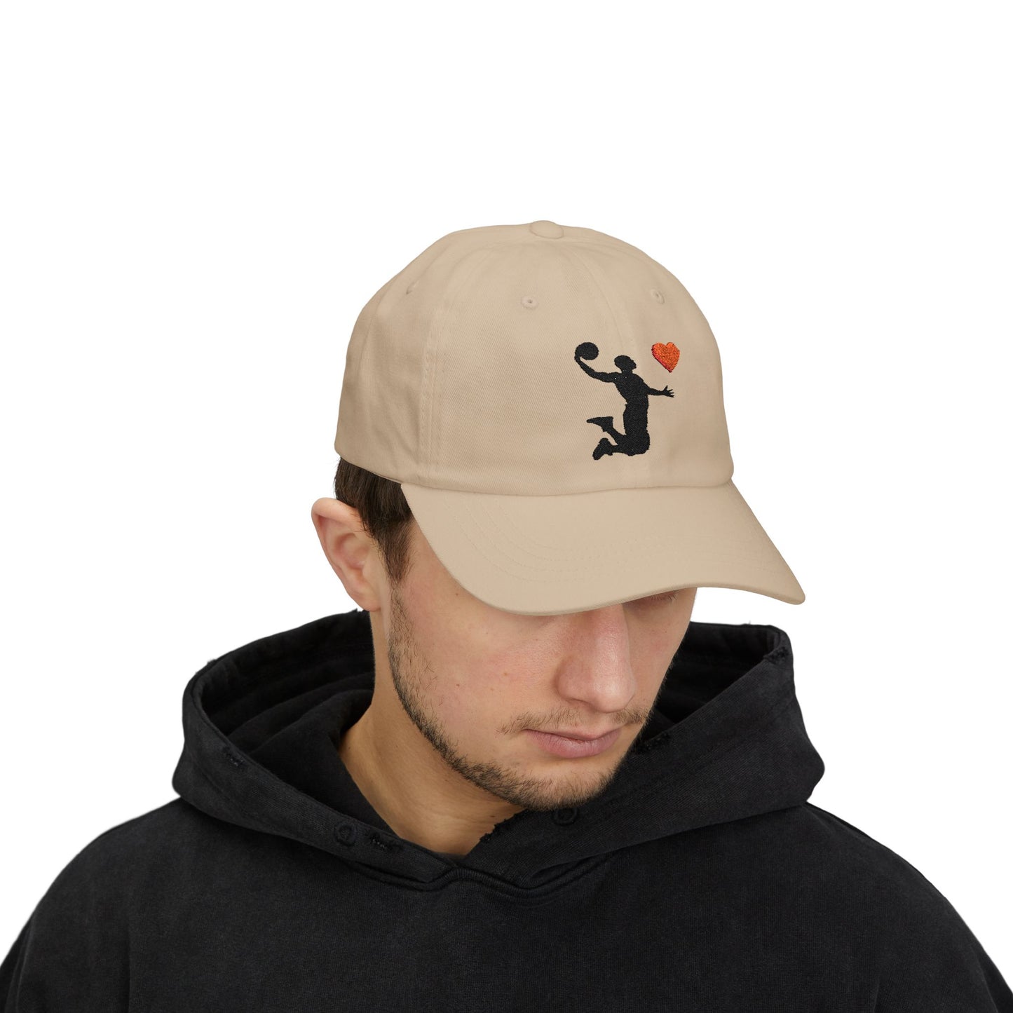 Basketball Dad Cap - Sporty Dad Hat, Gift for Basketball Lovers, Adjustable Cap for Dad, Sports Accessories, Casual Headwear