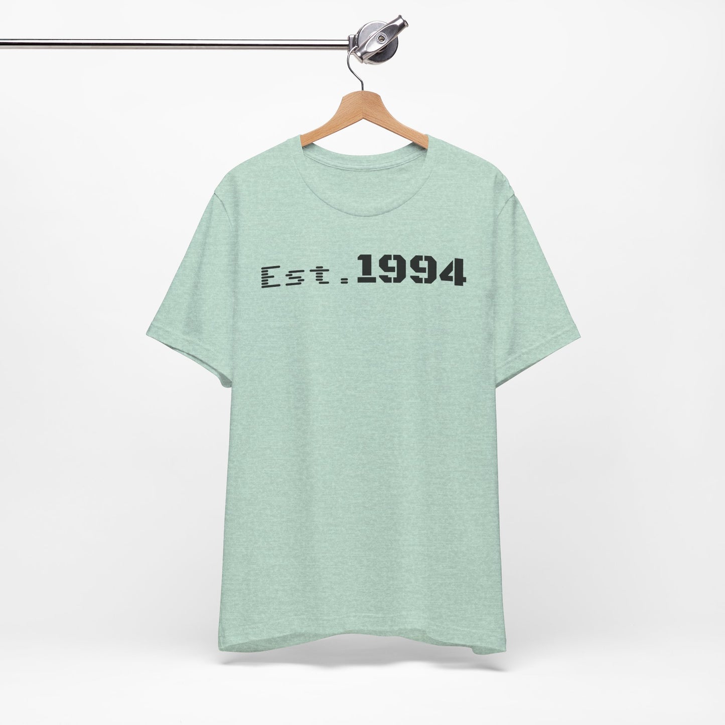 Est. 1994 Unisex Tee, Vintage Birthday Shirt, Nostalgic 90s Apparel, Perfect Gift for 30th Birthday, Casual Daily Wear