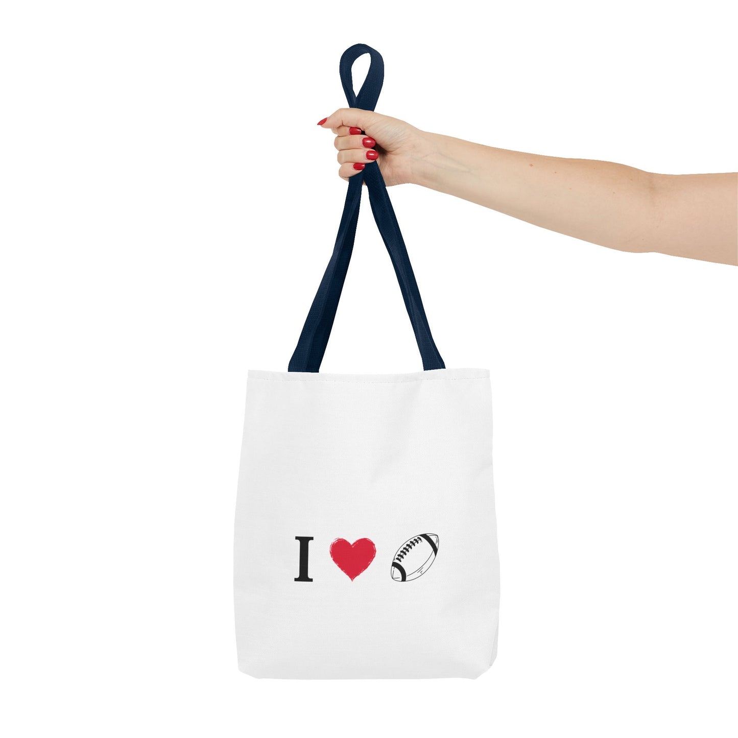 Football Lover's Tote Bag - Perfect for Game Day, Sports Events, Gifts for Fans, Eco-Friendly Carryall, Personal Use, Travel Bag