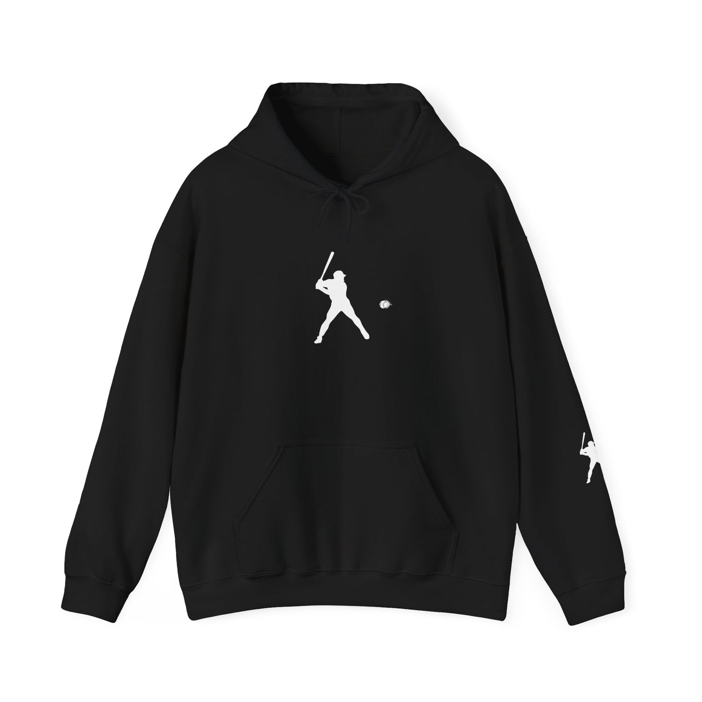 Sporty Unisex Baseball Hooded Sweatshirt, Casual Hoodie for Athletes, Perfect for Gifts, Comfy Streetwear, Ideal for Sports Events, Personal Use