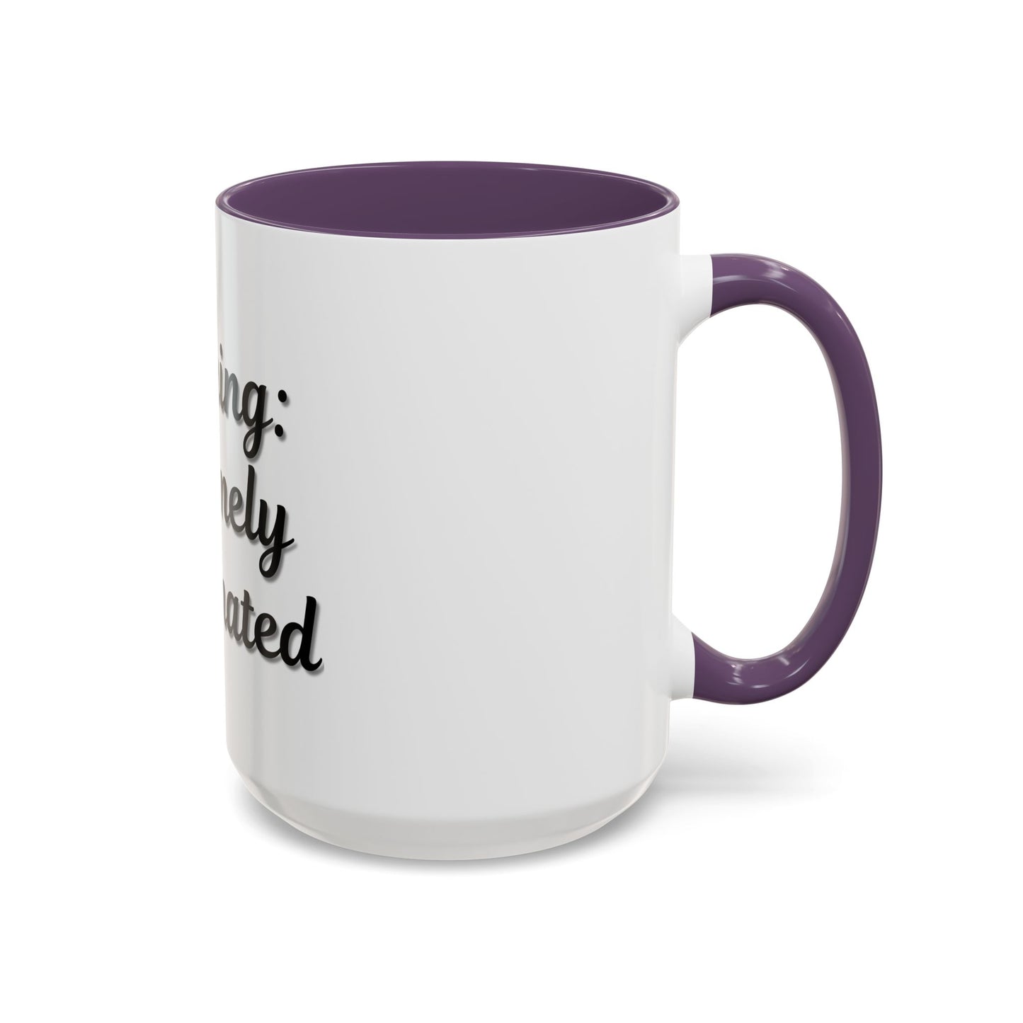Funny Warning Coffee Mug - Extremely Caffeinated | Perfect Gift for Coffee Lovers