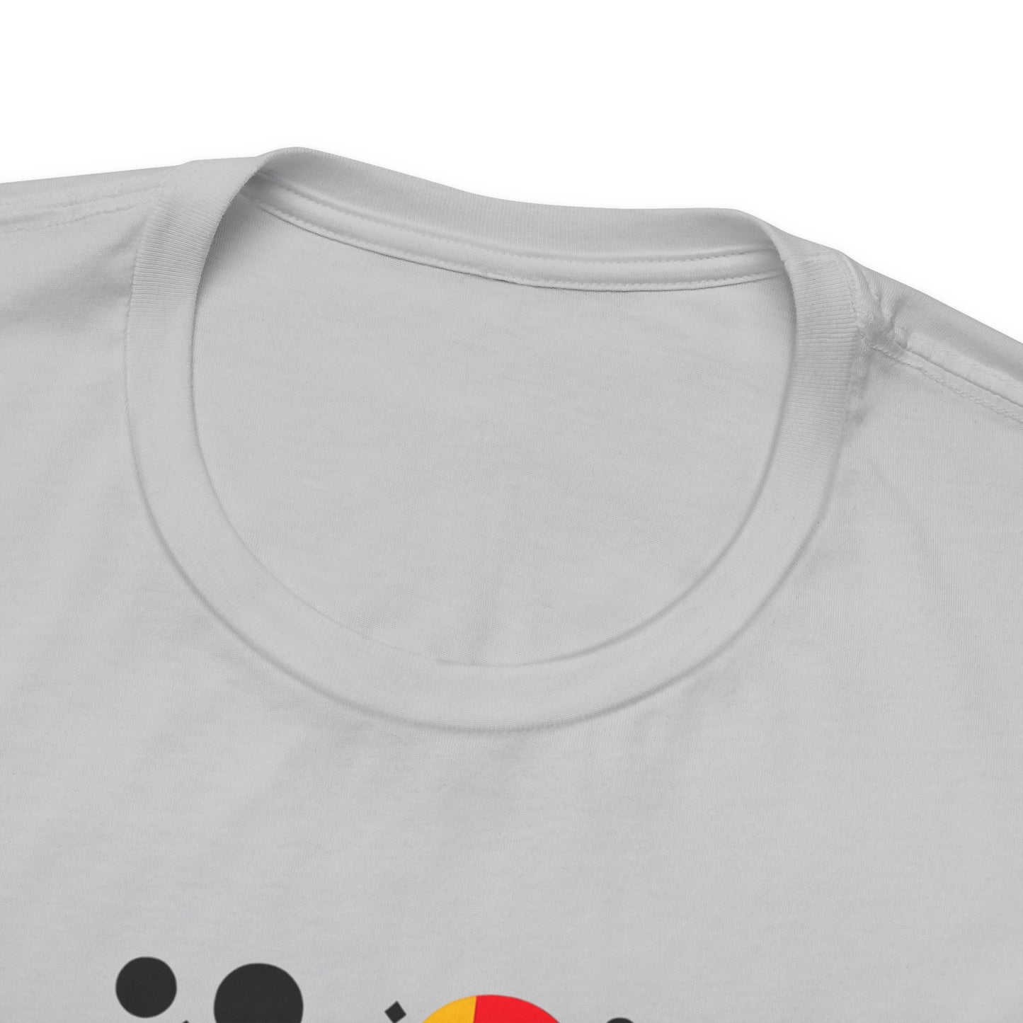 Artistic Heart Unisex Jersey Tee - Vibrant Graphic Tee, Casual Wear, Gift for Art Lovers, Birthday Surprise, Everyday Comfort