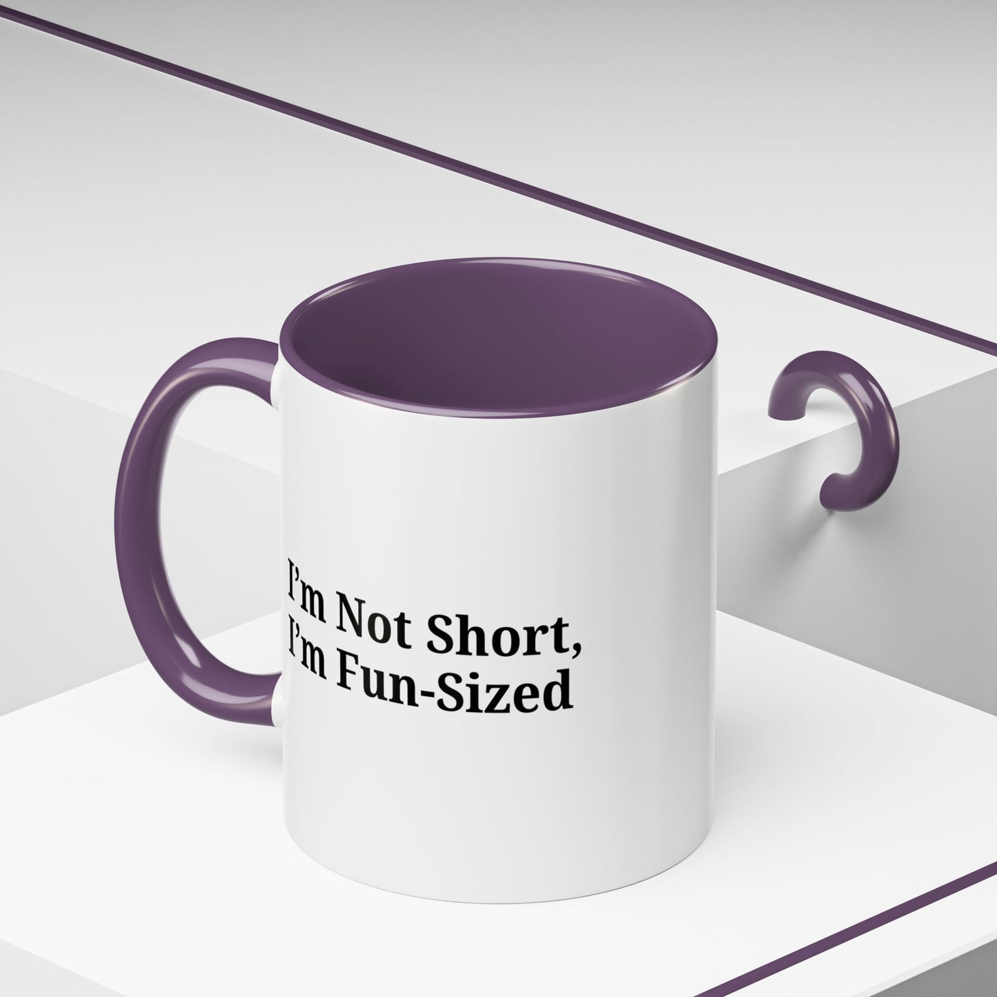Fun-Sized Quote Coffee Mug - Perfect Gift for Short People