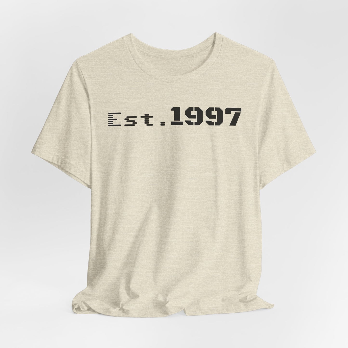 Vintage Est. 1997 Unisex Tee, Gift for Birthdays, Celebrations, Casual Wear, Retro Fashion, Cool Graphic T-Shirt