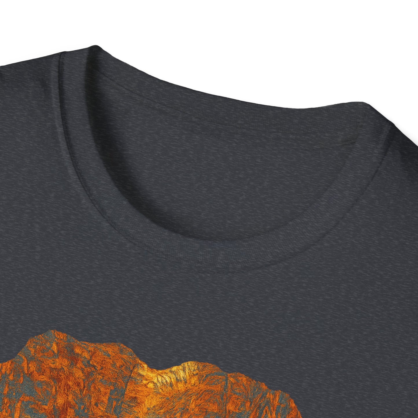 Nature-Inspired Unisex Softstyle T-Shirt, Outdoor Lover Gift, Casual Wear, Ideal for Hiking, Nature Trips, Unique Graphic Tee