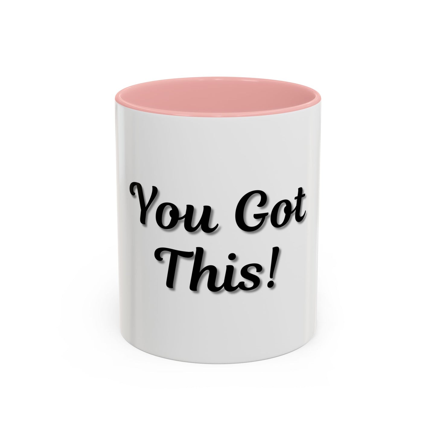 Inspirational Accent Coffee Mug - "You Got This!" - Perfect for Motivation & Gifts