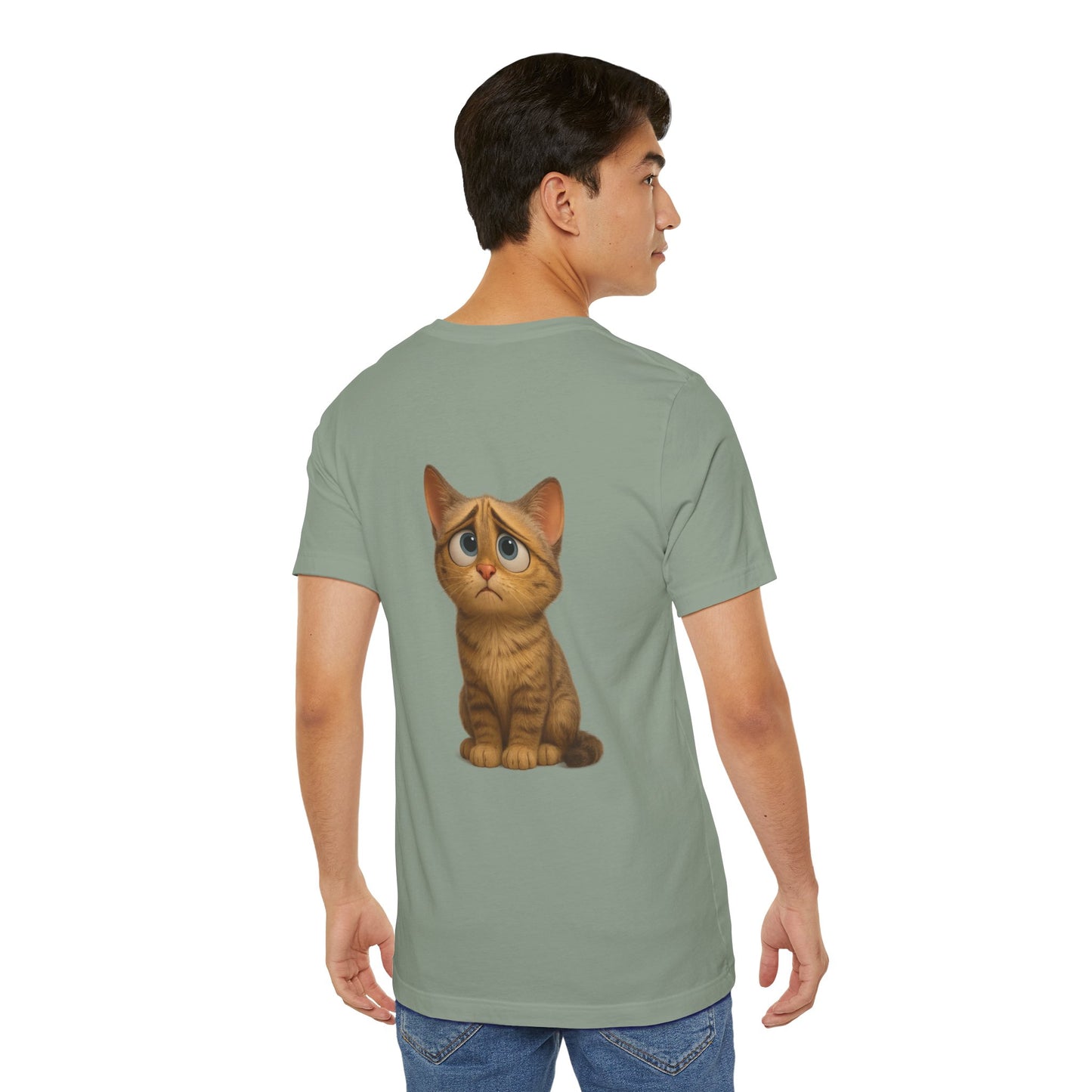 Adorable Cat Graphic Tee, Cute Pet Lover Shirt, Animal Lover Gift, Funny Cat Apparel, Birthday, Christmas, Everyday Use