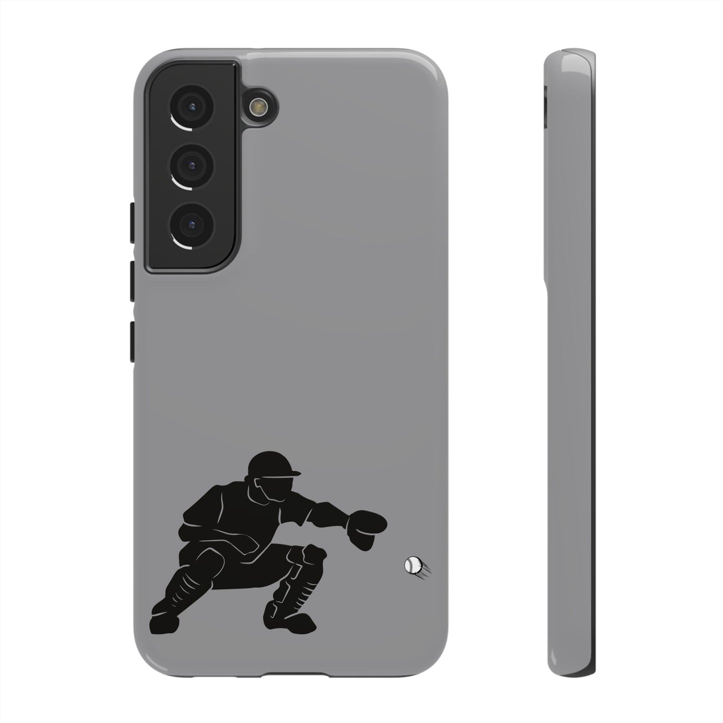 Baseball Catcher Phone Case - Tough Cases, Sports Phone Cover, Great for Athletes, Perfect Gift for Baseball Lovers, Unique Cell Phone Design