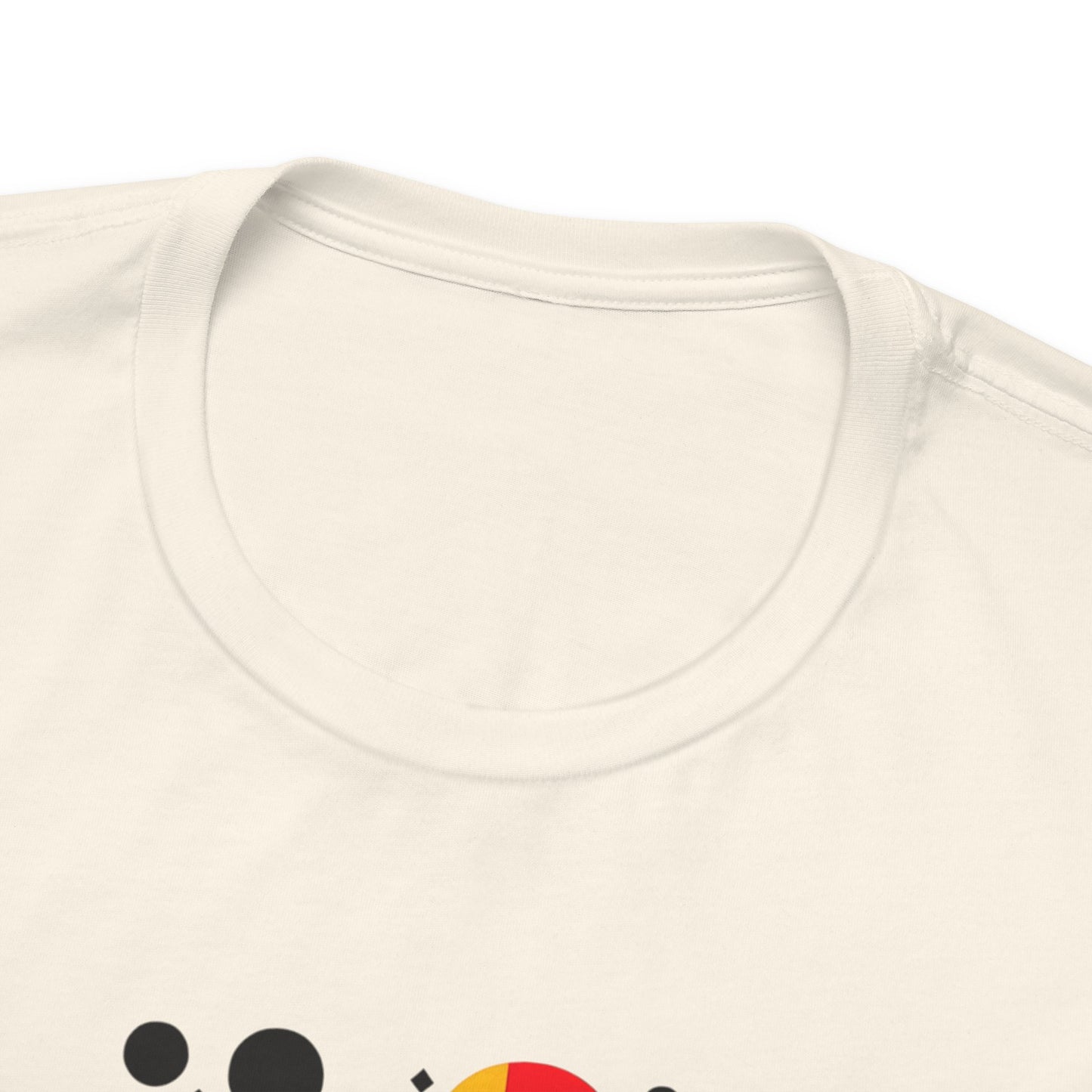 Artistic Heart Unisex Jersey Tee - Vibrant Graphic Tee, Casual Wear, Gift for Art Lovers, Birthday Surprise, Everyday Comfort