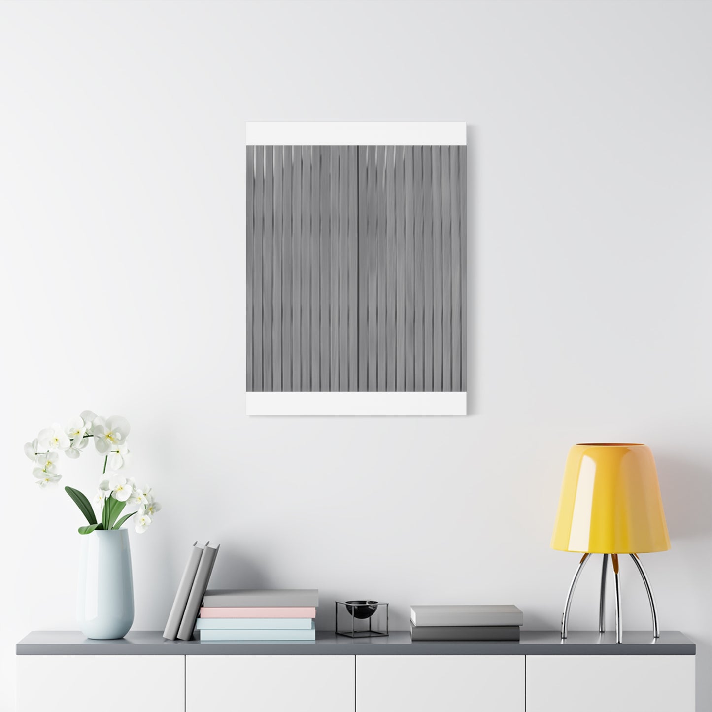 Modern Striped Canvas Art - 1.25" Stretched Wall Decor