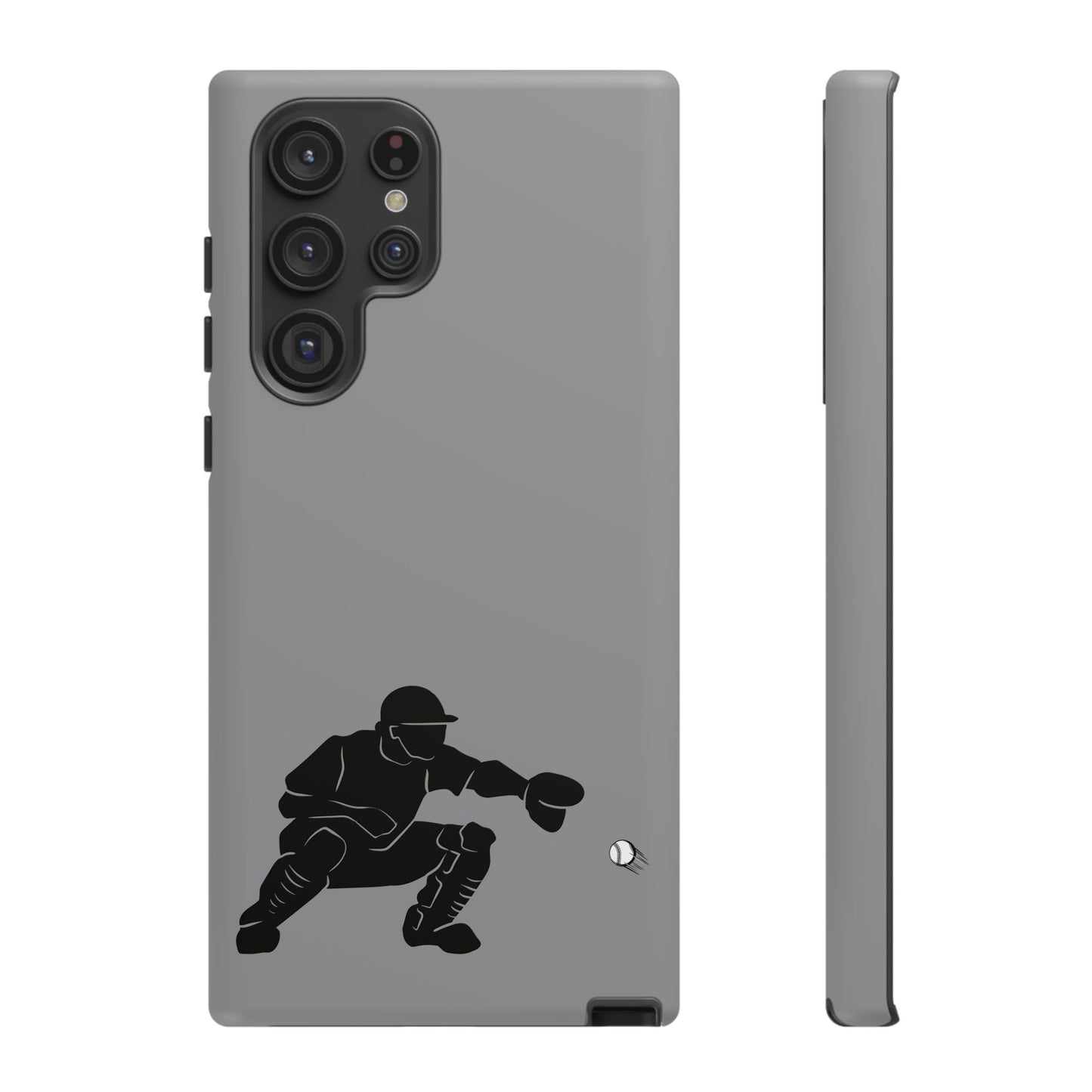 Baseball Catcher Phone Case - Tough Cases, Sports Phone Cover, Great for Athletes, Perfect Gift for Baseball Lovers, Unique Cell Phone Design