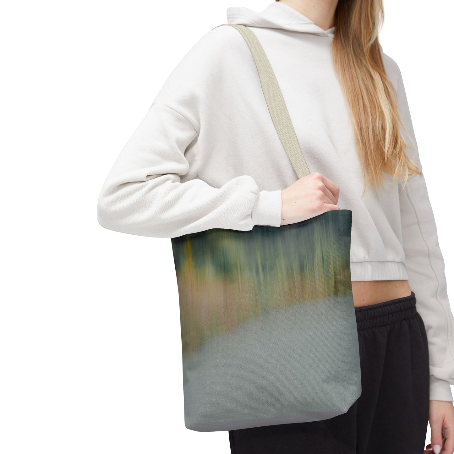 Serene Landscape Tote Bag - Stylish Eco-Friendly Carryall for Everyday Use