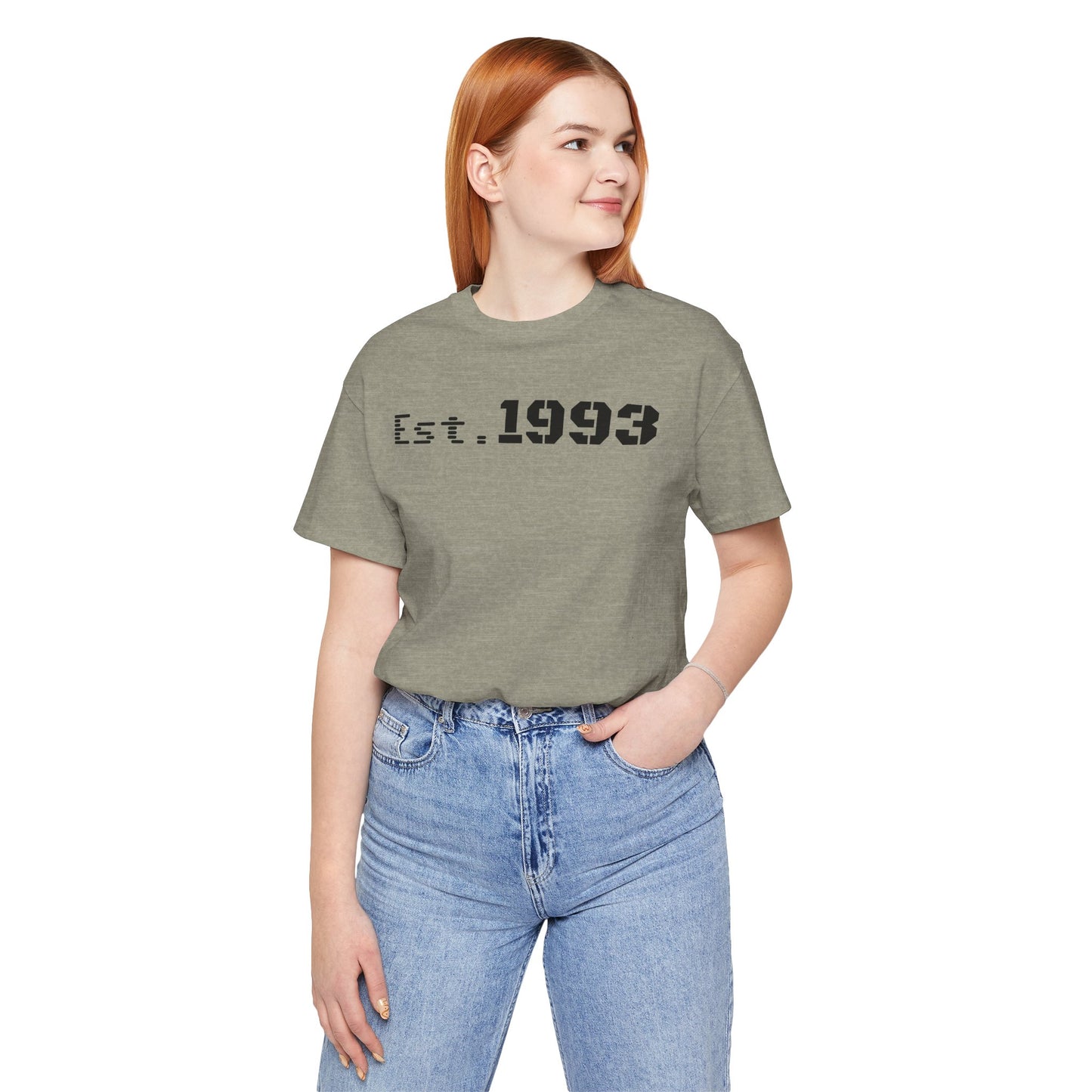 Est. 1993 Unisex Short Sleeve Tee - Perfect for Birthdays, Nostalgia, Casual Wear, Gifts, and Celebrations