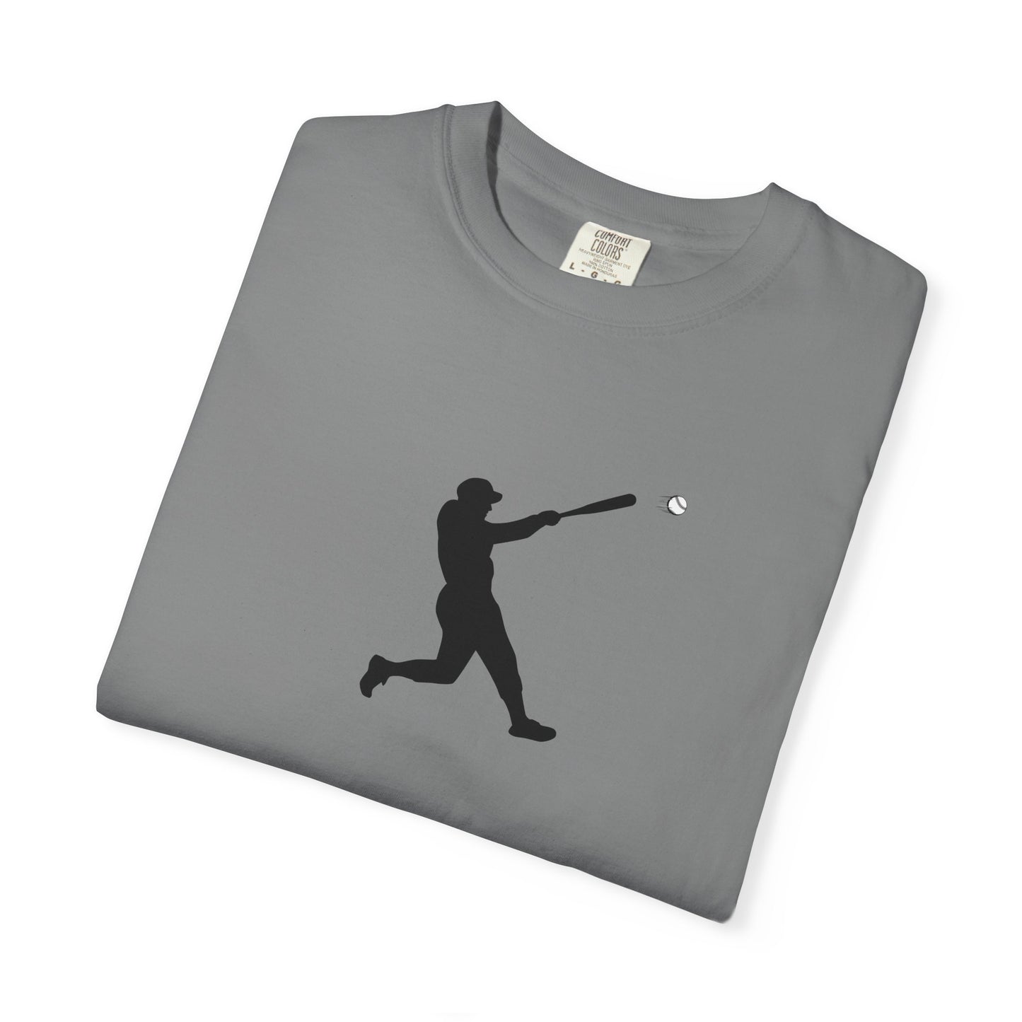 Sporty Garment-Dyed T-Shirt for Baseball Lovers, Casual Tee, Unisex Sports Shirt, Perfect Gift for Athletes, Outdoor Activities
