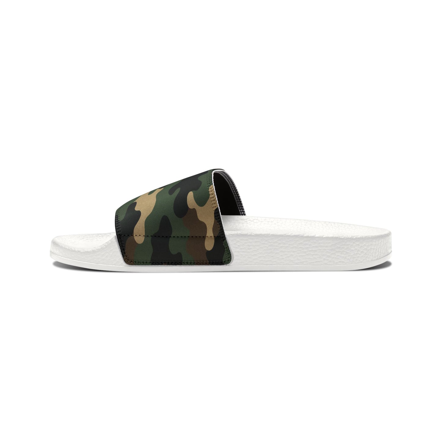 Camouflage Men's Slip-On Sandals | Casual Comfort Footwear for Summer, Beach Days, Outdoor Activities, Gifts for Him, Fashionable Slides