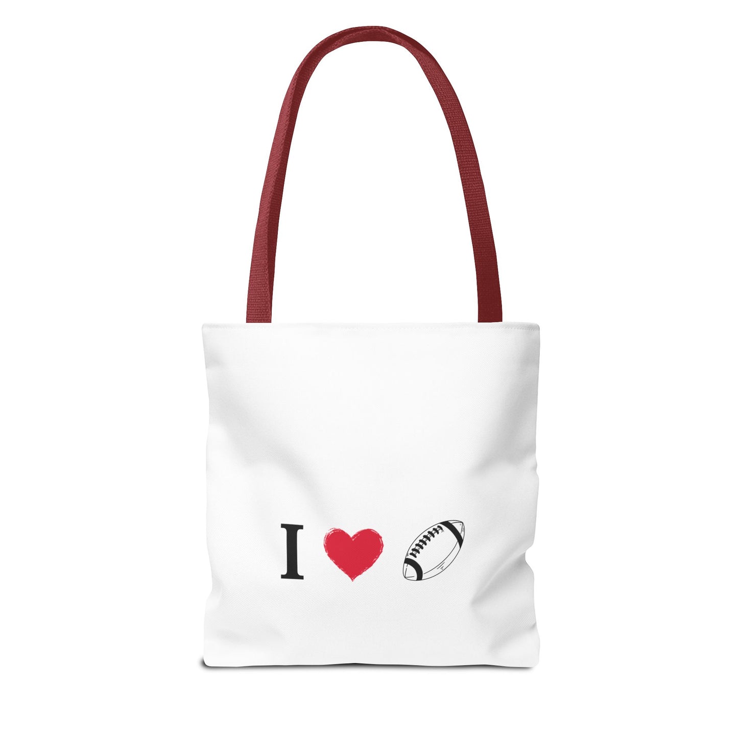 Football Lover's Tote Bag - Perfect for Game Day, Sports Events, Gifts for Fans, Eco-Friendly Carryall, Personal Use, Travel Bag