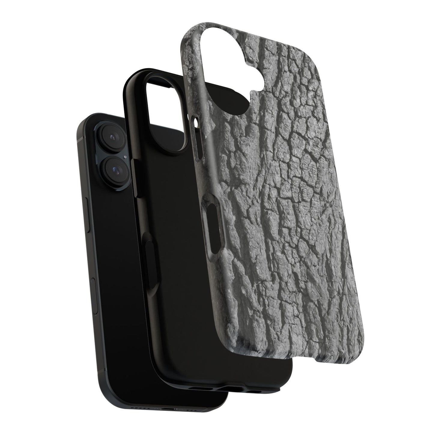 Rustic Bark Phone Case - Tough and Durable Protection
