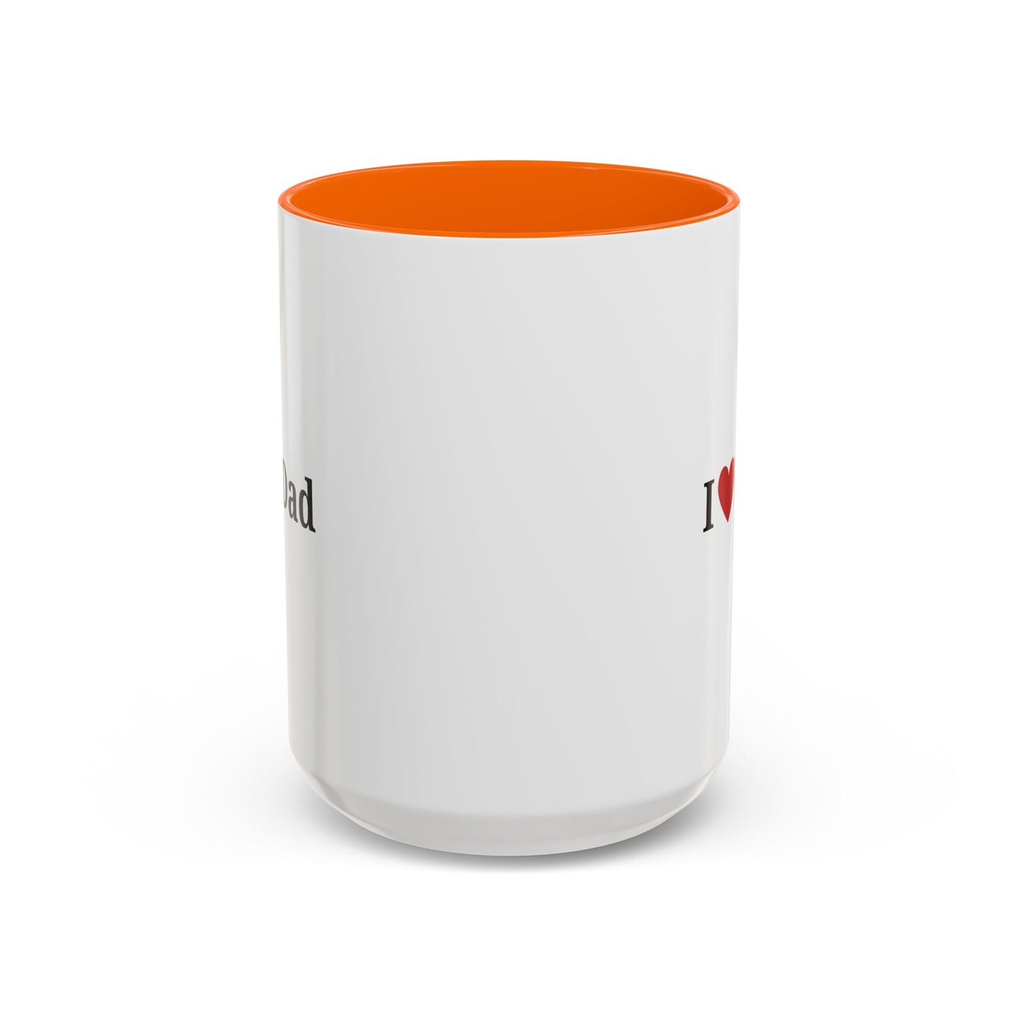 I Love Dad Accent Coffee Mug - Perfect Gift for Father's Day & Birthdays