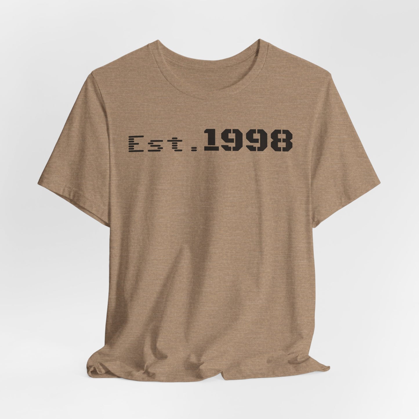 Vintage Est. 1998 Tee - Retro Unisex Shirt for Birthdays, Gifts, Everyday Wear, Casual Style, Nostalgia