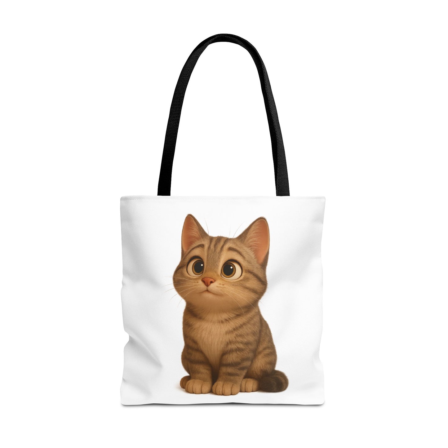 Cute Cat Tote Bag - Perfect for Animal Lovers, Eco-Friendly Carryall, Beach Bag, Shopping Tote, Gift for Cat Owners