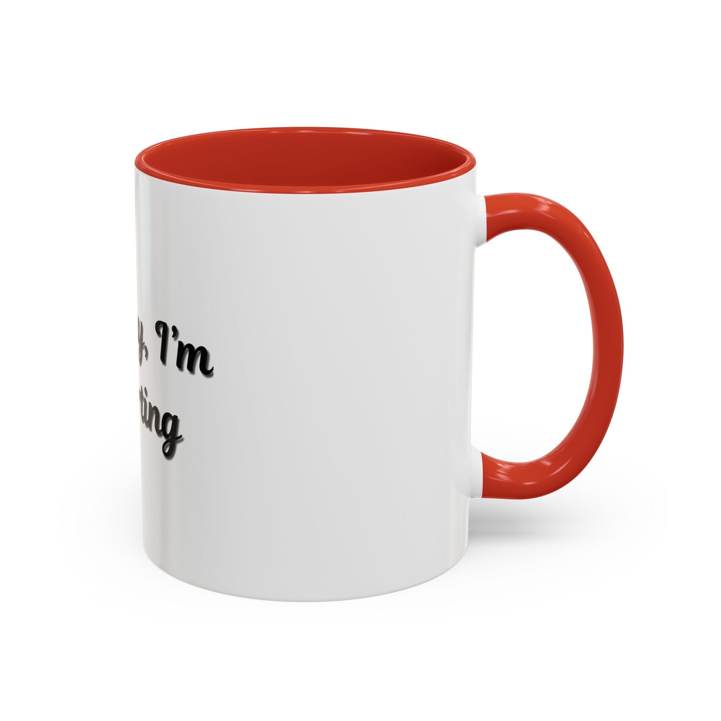 Introvert Coffee Mug - Go Away, I'm Introverting - Black Accent for Relaxing Moments