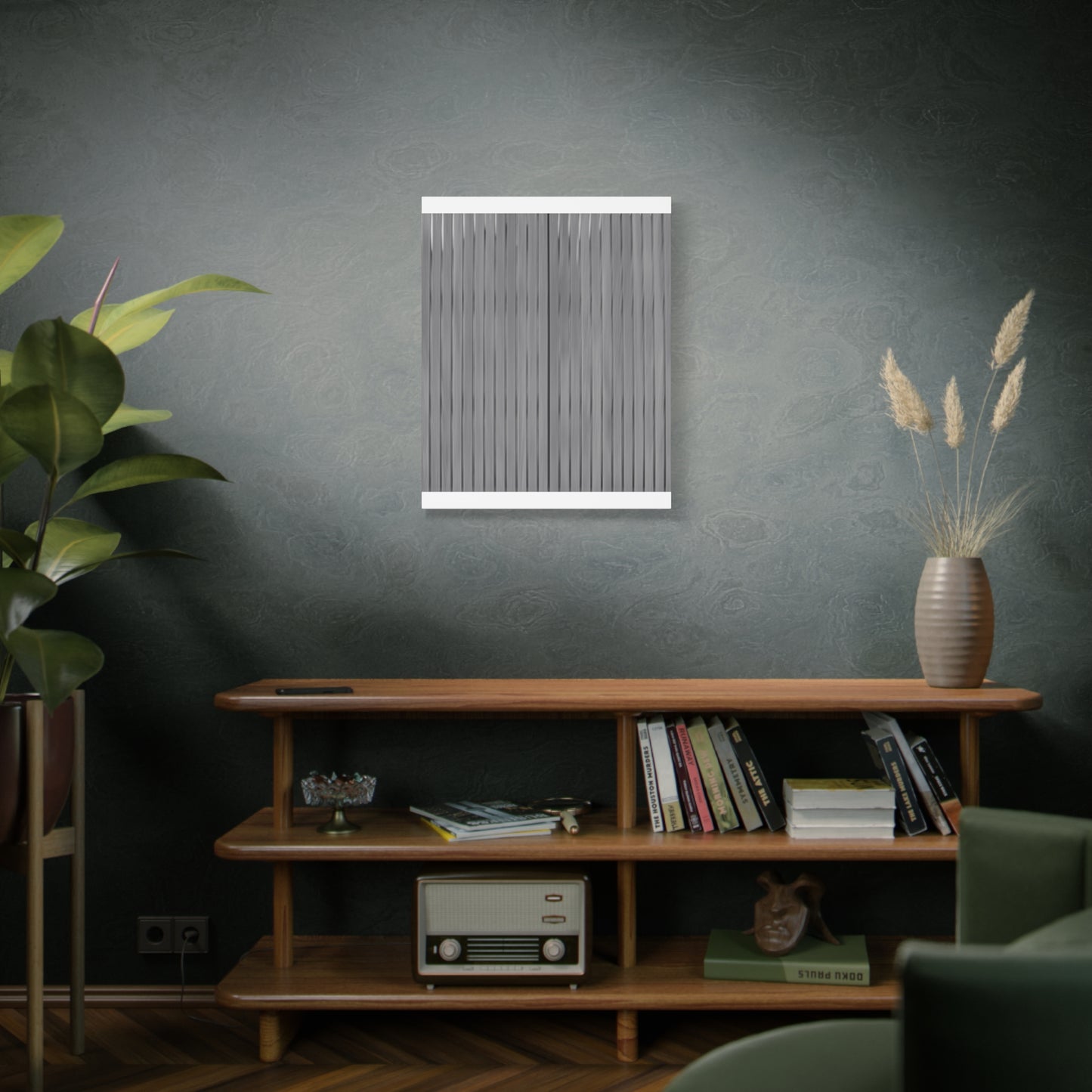 Modern Striped Canvas Art - 1.25" Stretched Wall Decor