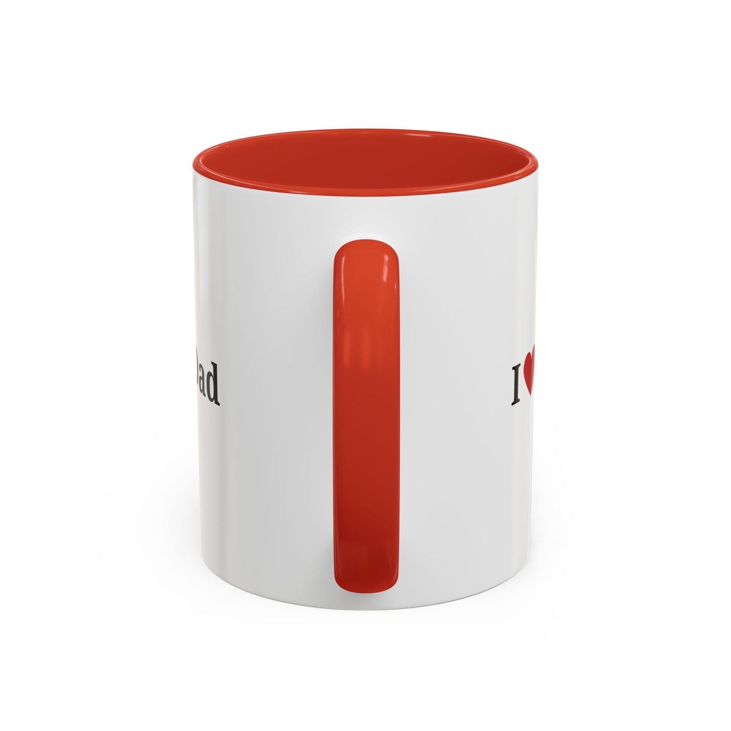 I Love Dad Accent Coffee Mug - Perfect Gift for Father's Day & Birthdays