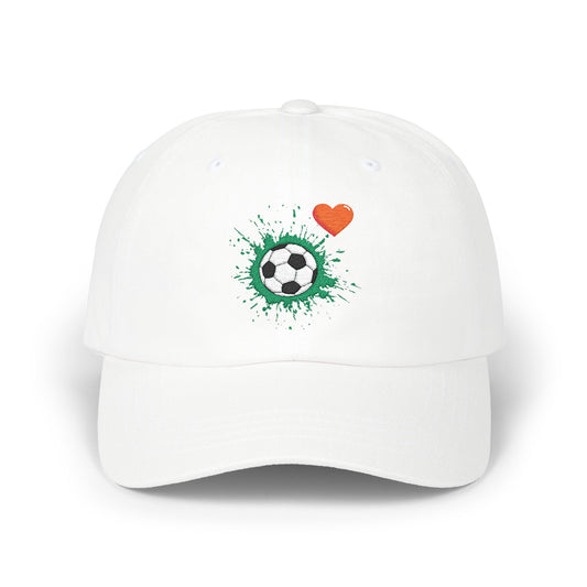 Soccer Love Dad Cap | Perfect Gift for Sports Lovers, Father's Day, Outdoor Events, Casual Wear, Adjustable Cap