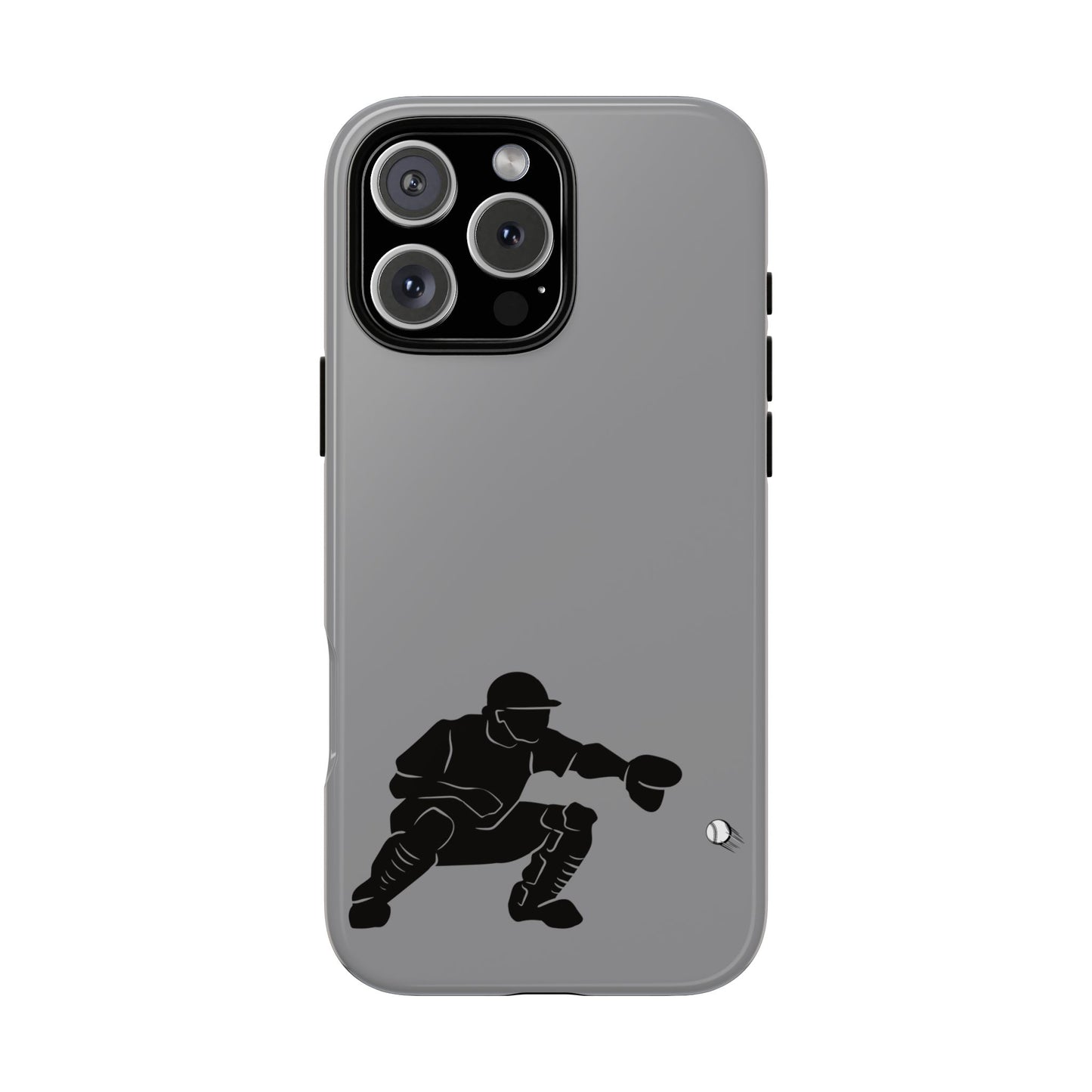 Baseball Catcher Phone Case - Tough Cases, Sports Phone Cover, Great for Athletes, Perfect Gift for Baseball Lovers, Unique Cell Phone Design