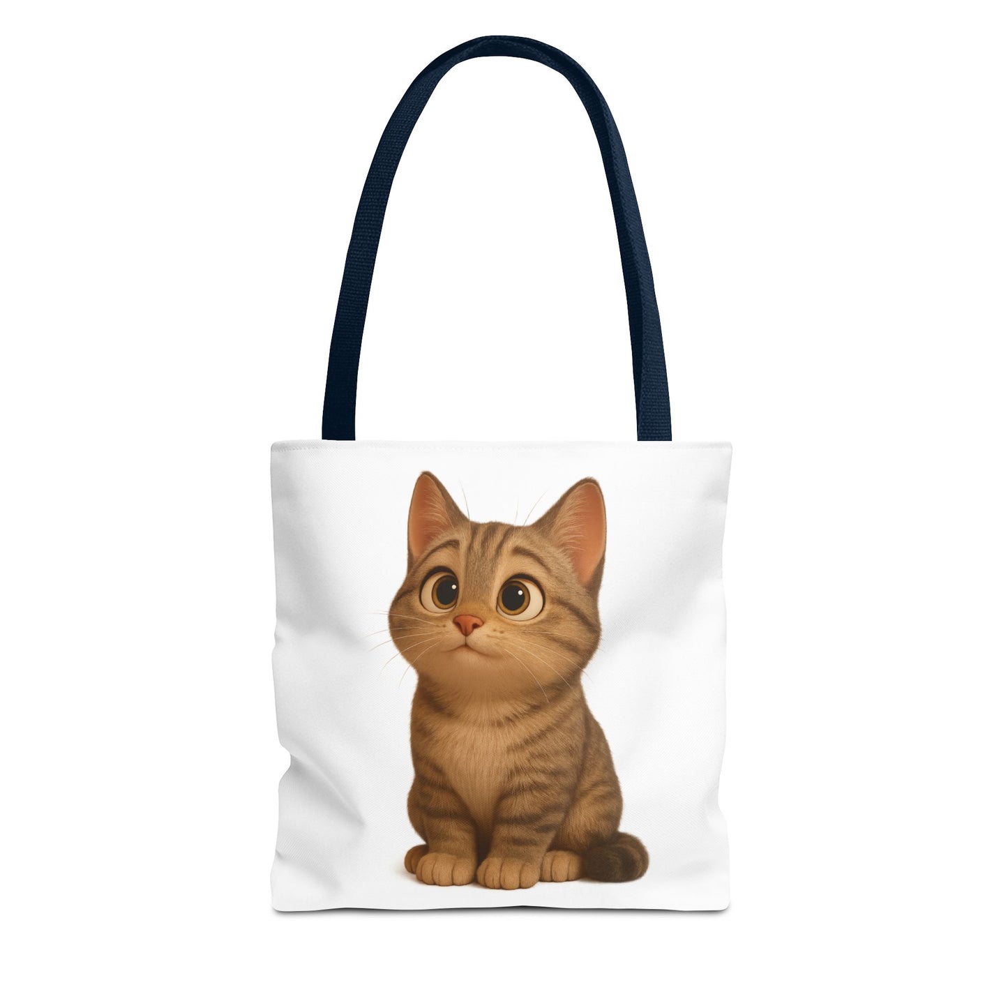 Cute Cat Tote Bag - Perfect for Animal Lovers, Eco-Friendly Carryall, Beach Bag, Shopping Tote, Gift for Cat Owners