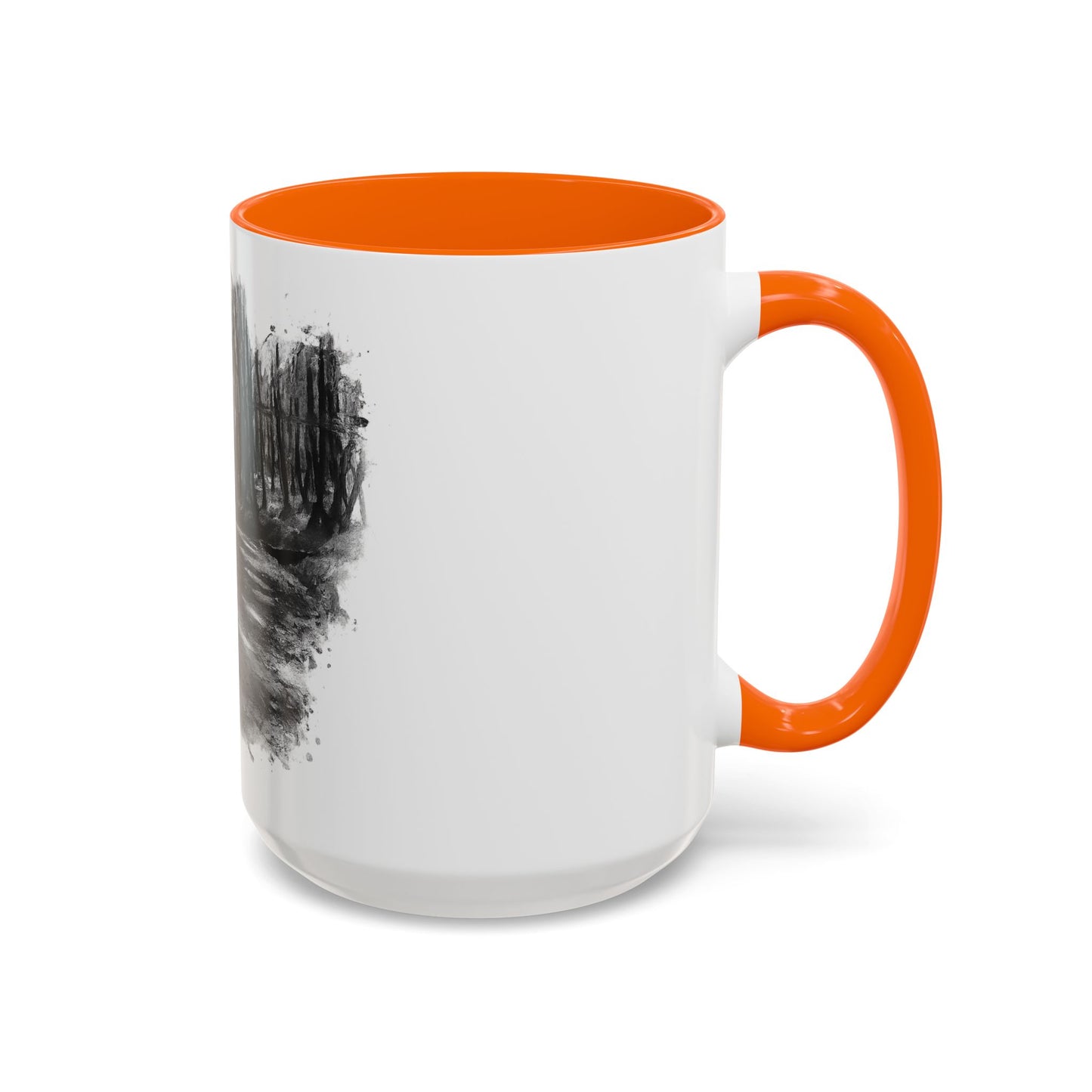 Moody Abstract Forest Coffee Mug | Unique Gift for Nature Lovers, Cozy Home Decor, Perfect for Coffee, Tea, and Hot Chocolate