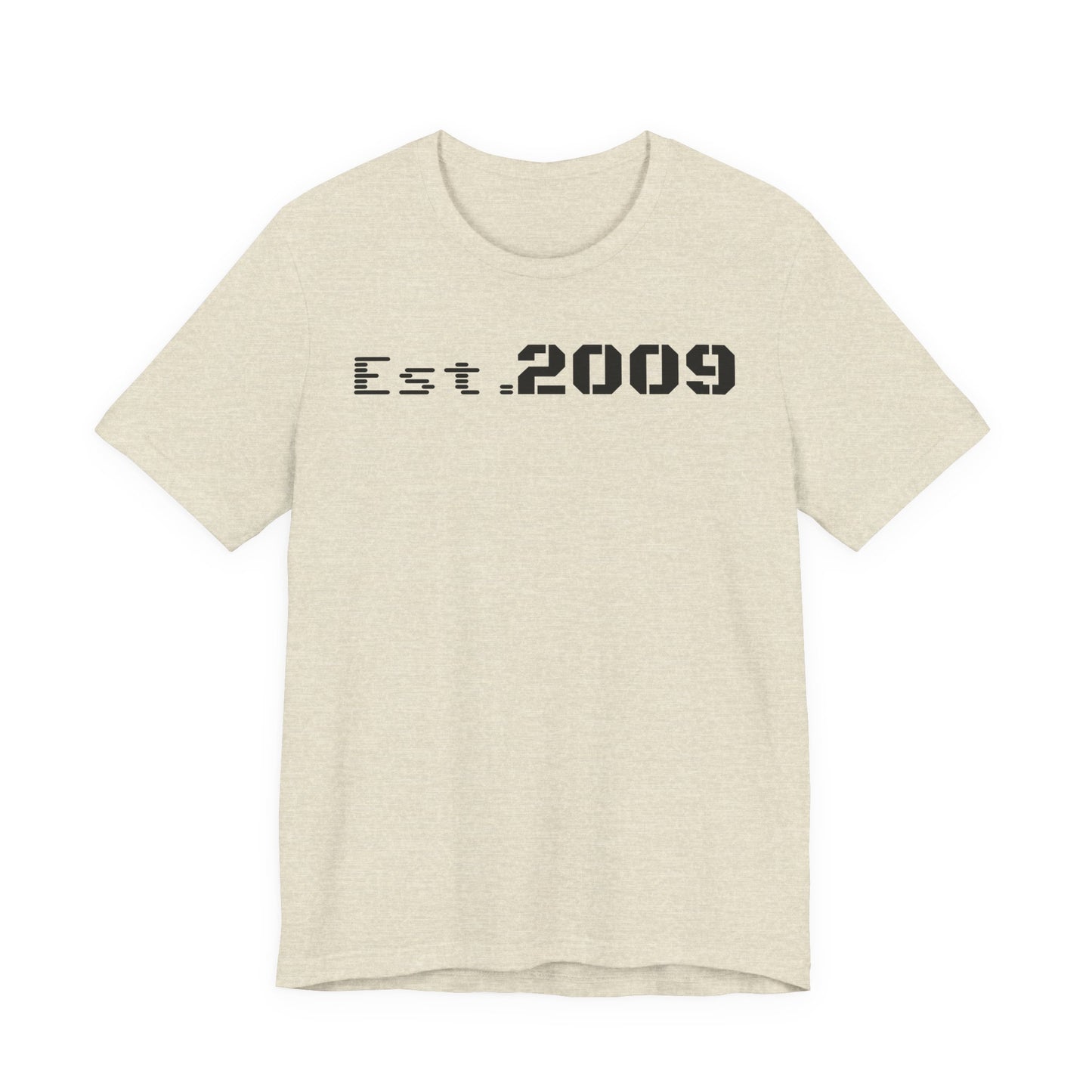 Established 2009 Unisex Tee - Casual Wear, Birthday Gift, Graduation Outfit, Anniversary Shirt, Personalized Fashion