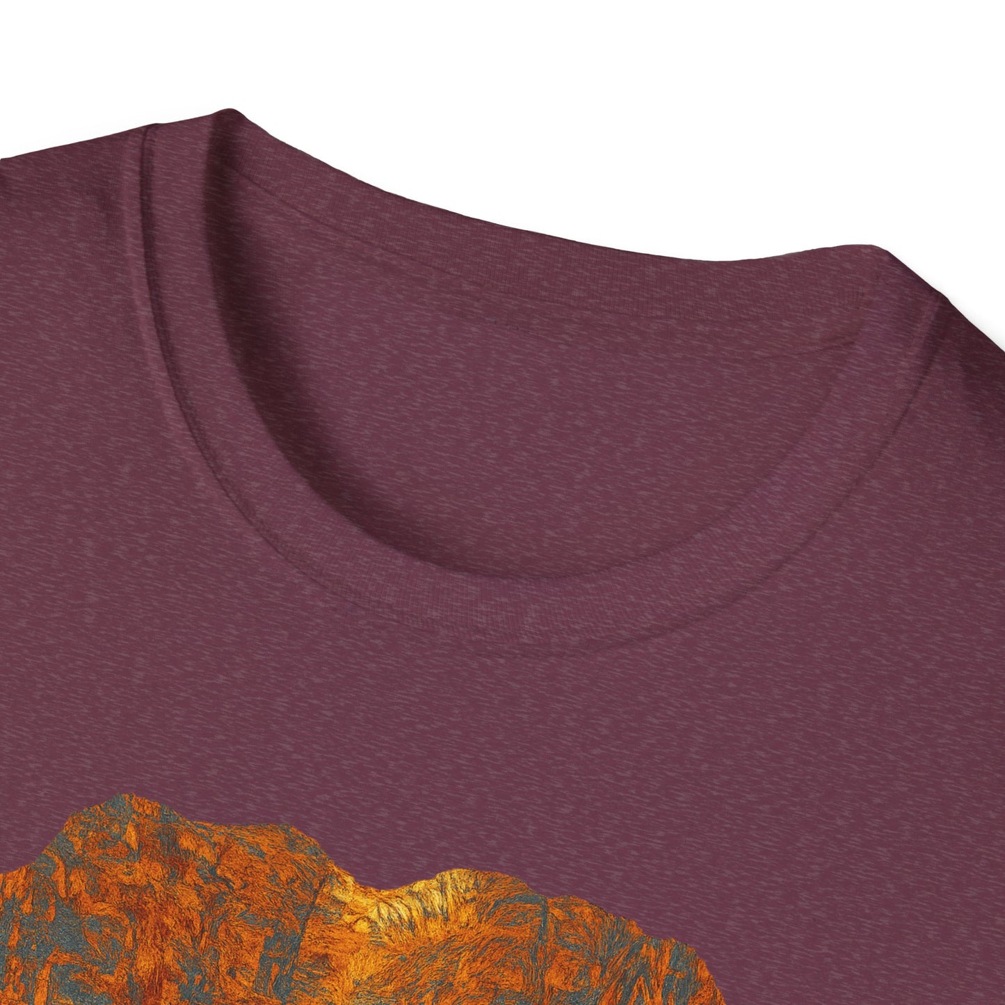 Nature-Inspired Unisex Softstyle T-Shirt, Outdoor Lover Gift, Casual Wear, Ideal for Hiking, Nature Trips, Unique Graphic Tee
